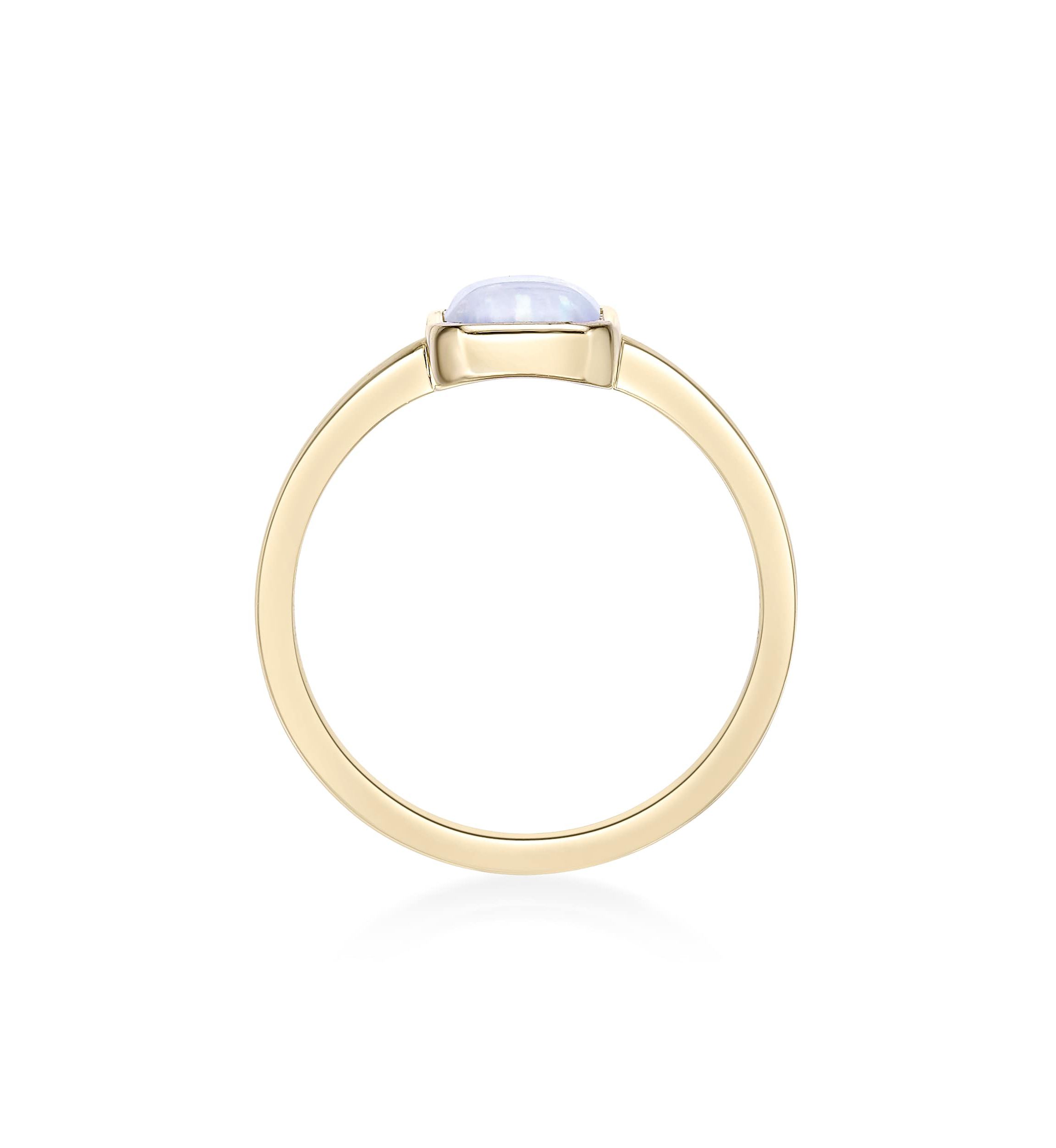 Lab Created 5/8 ct. t.w. Created Opal Ring in 2 Micron Gold Plated Sterling Silver