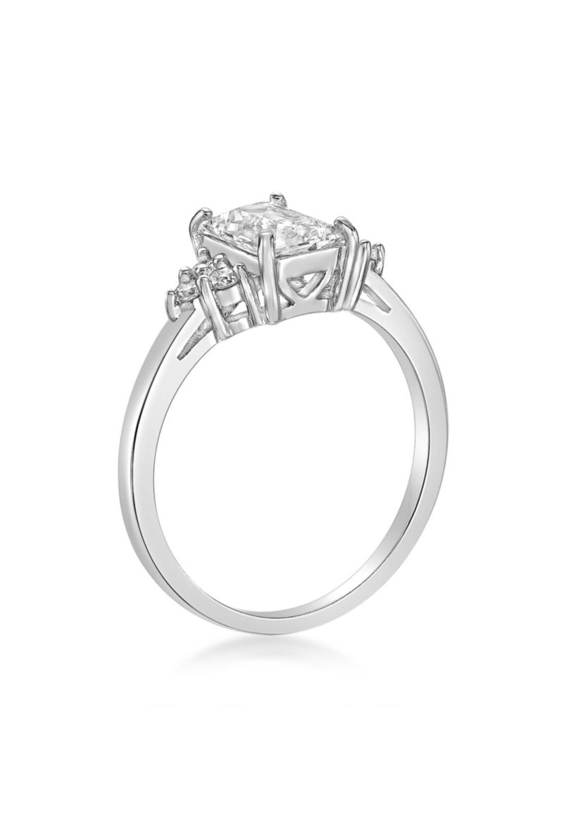 Lab Created 1 3/8 ct. t.w. Created White Sapphire Ring in Sterling Silver