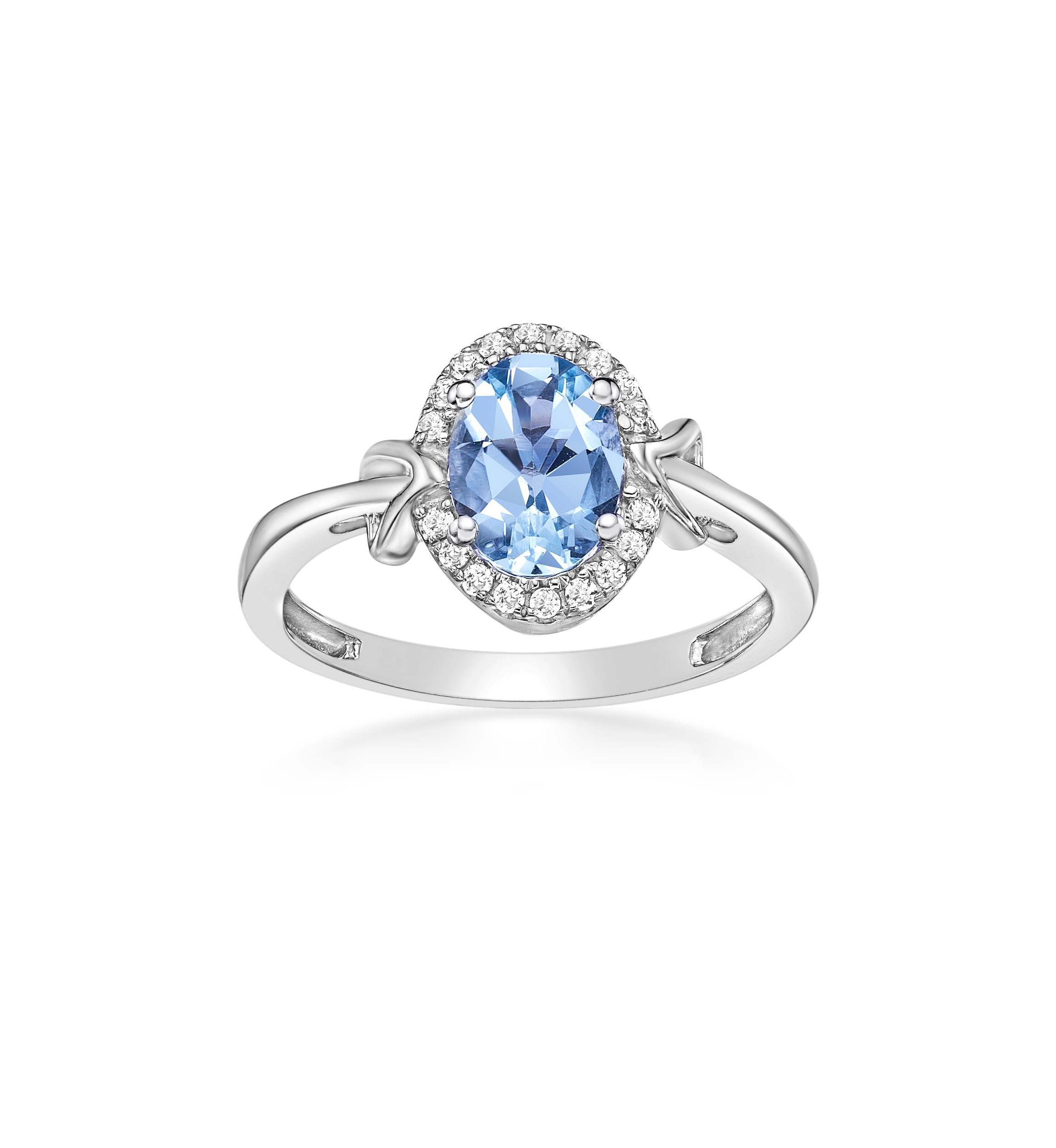1.1 ct. t.w. Morganite and 0.11 ct. t.w. Diamond Ring in 10K Rose Gold