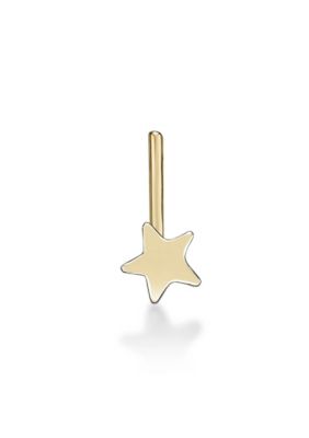 Lila Moon Star LShaped Nose Stud in 14K Gold Yellow