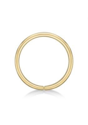 Lila Moon Hoop Nose Ring in 14K Gold Yellow