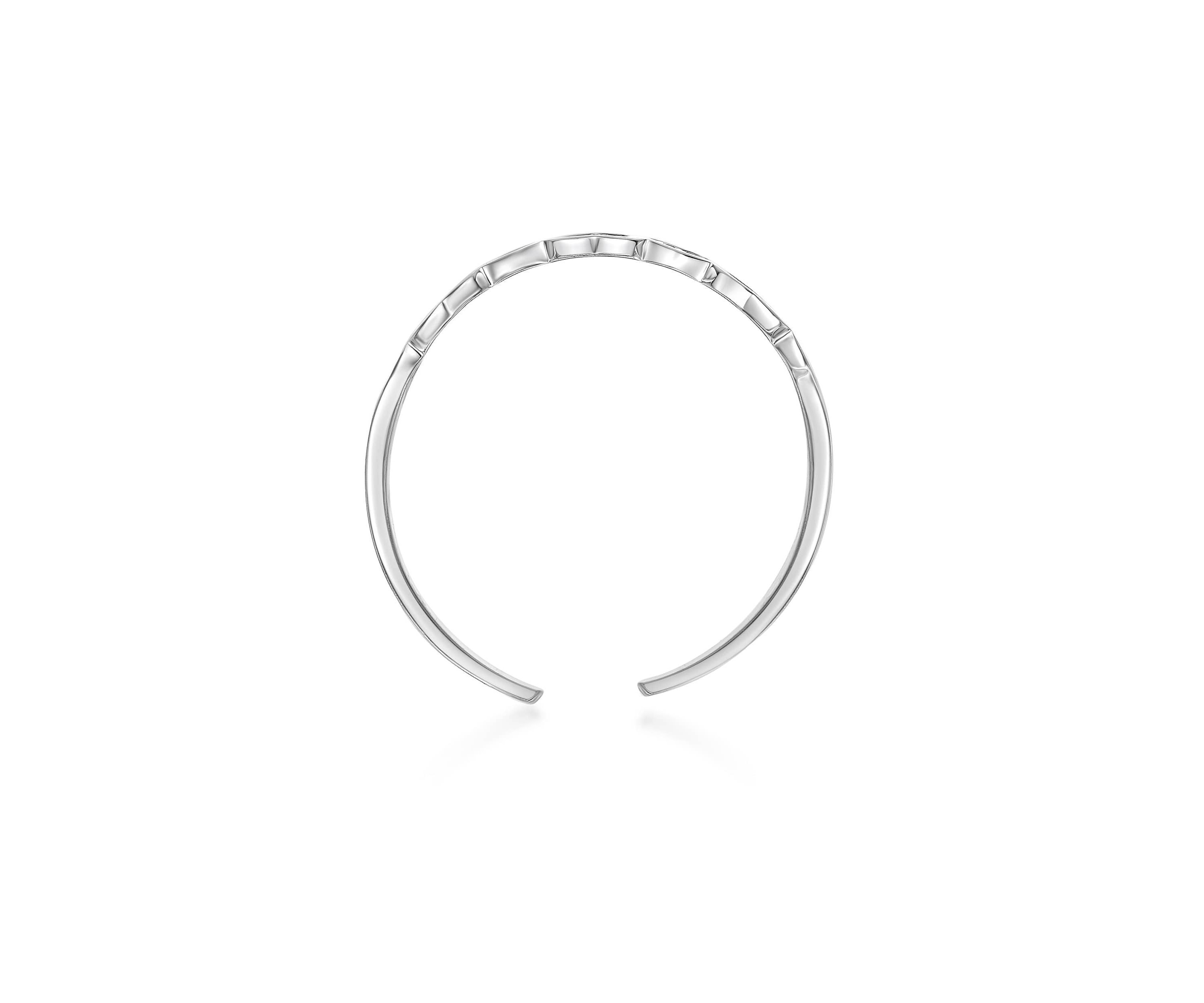 Lila Moon Open Hearts Adjustable Toe Ring in 10K Gold