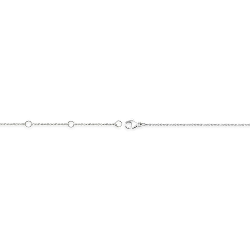 Stainless Steel Sideways Cross Necklace
