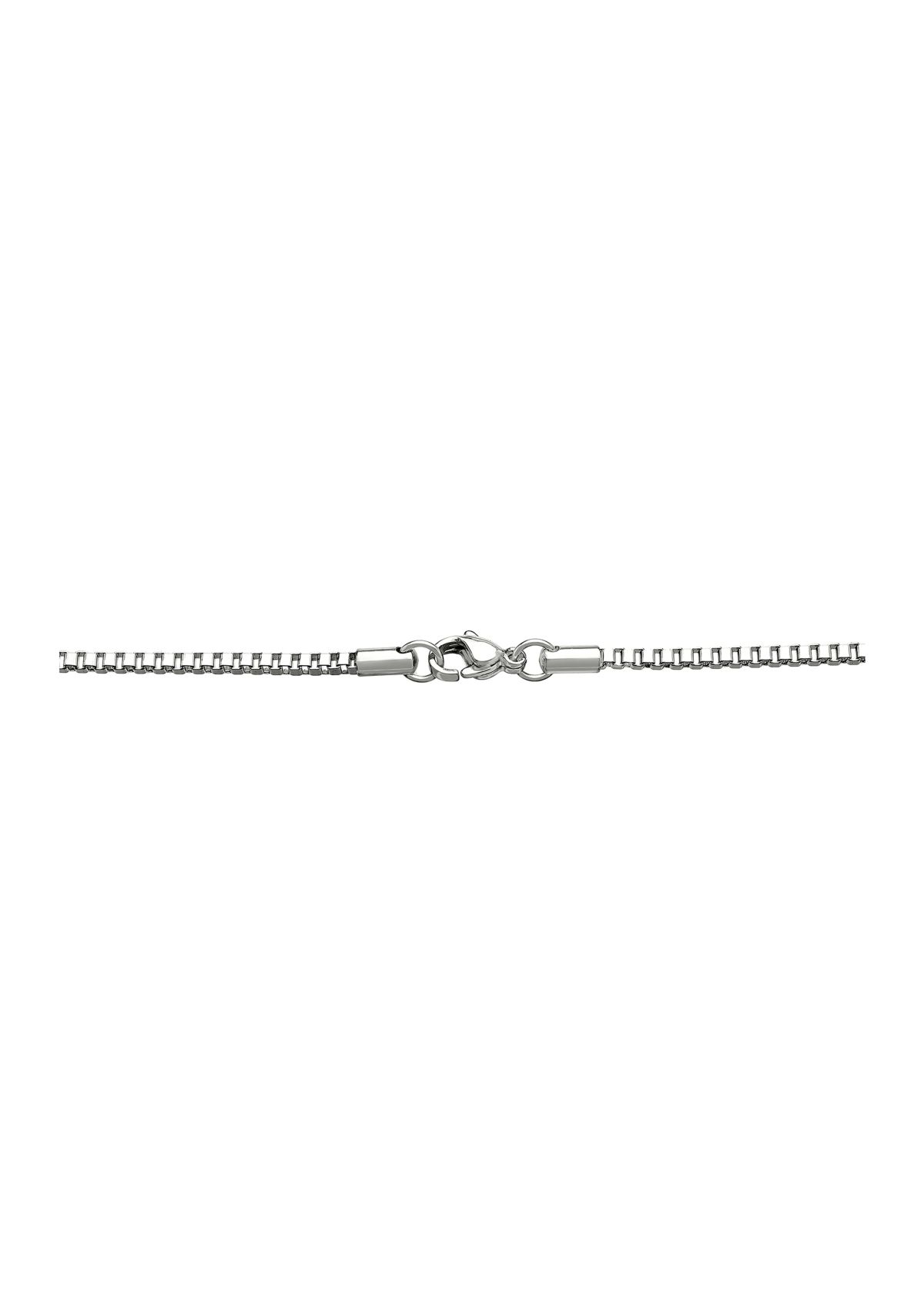 Stainless Steel 2 Millimeter Box Chain Necklace, 24 Inch
