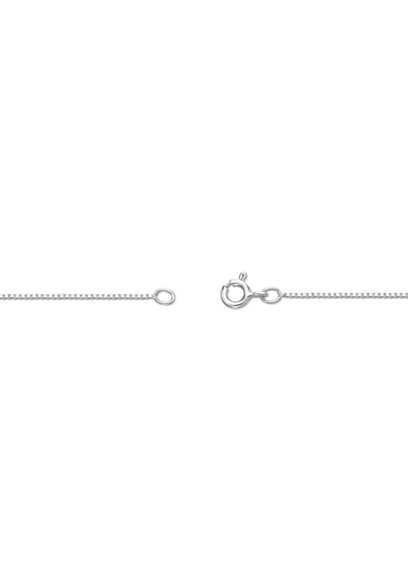 1/3 ct. t.w. Garnet and Diamond Accent Pendant Necklace in Sterling Silver