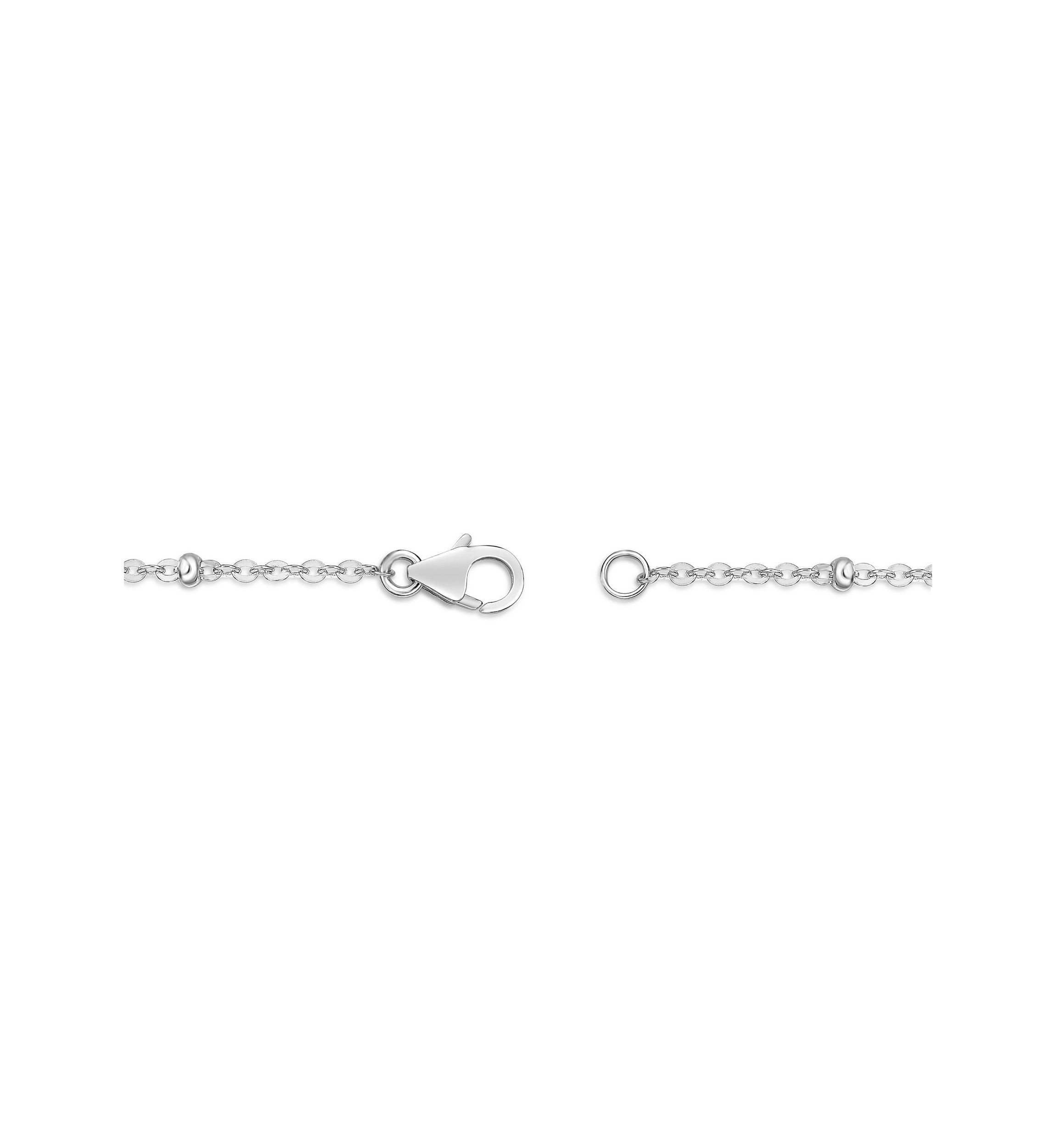 1/5 ct. t.w. White Topaz Necklace in Sterling Silver