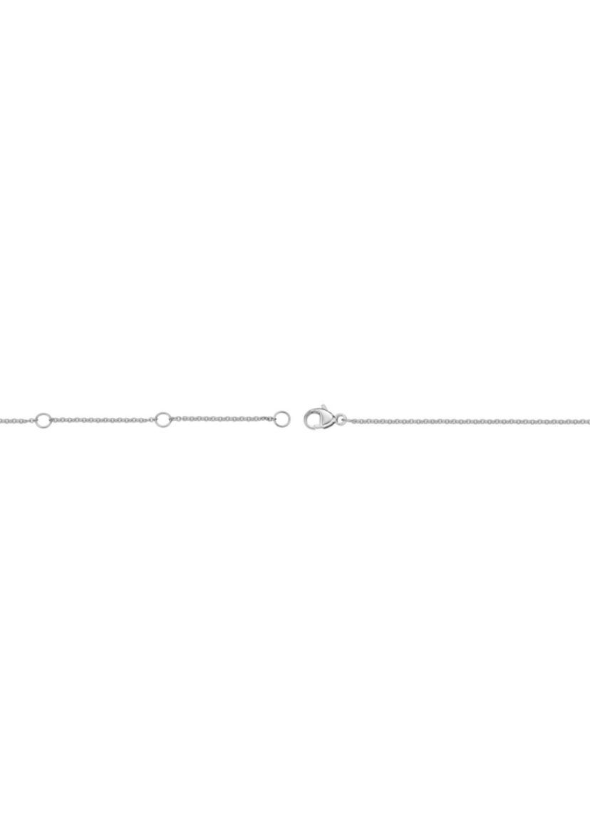 Lab Created 1/2 ct. t.w.Created Sapphire and 1/2 ct. t.w. White Topaz Pendant Necklace in Sterling Silver