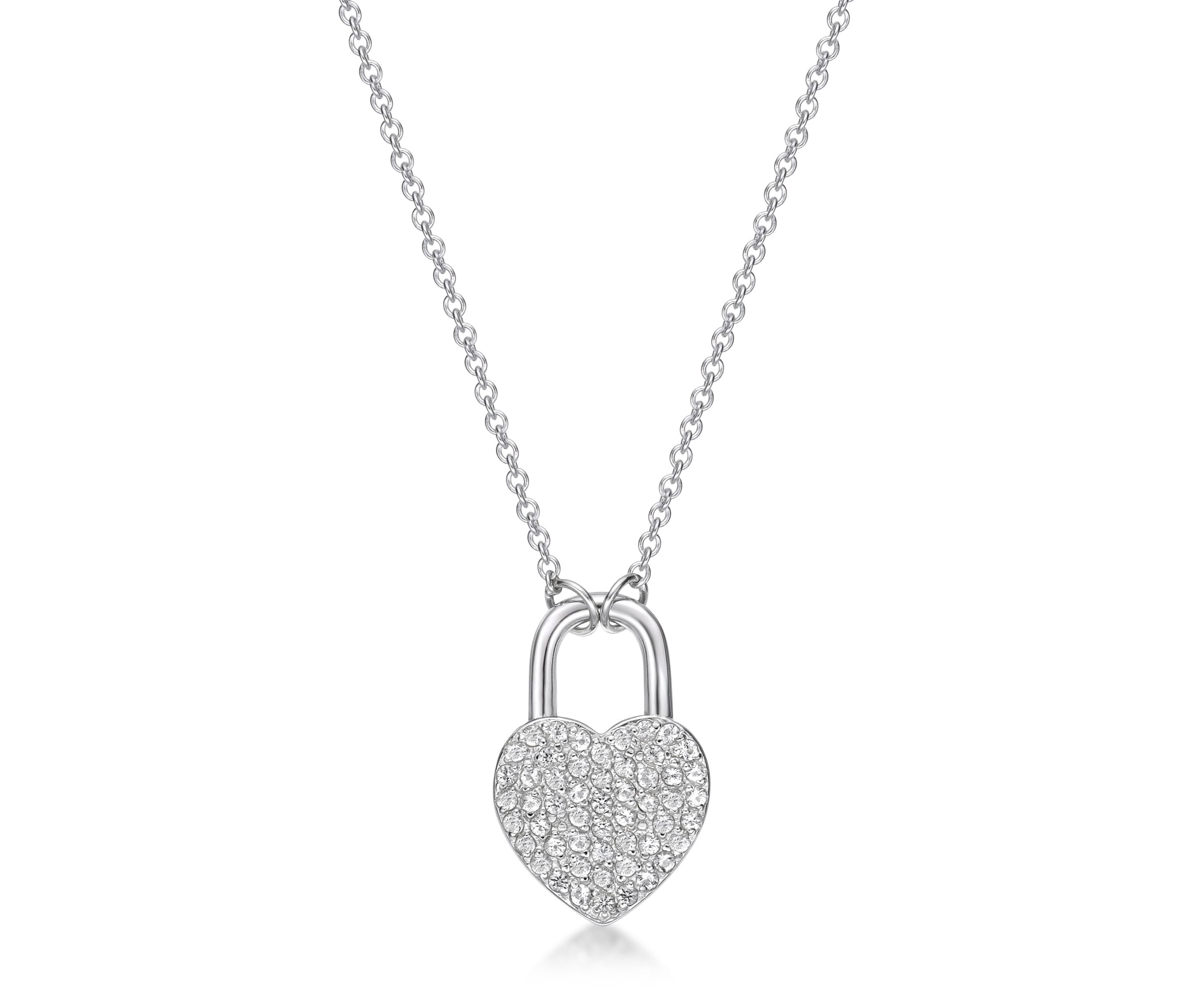 1/2 ct. t.w.  Topaz Necklace in Sterling Silver