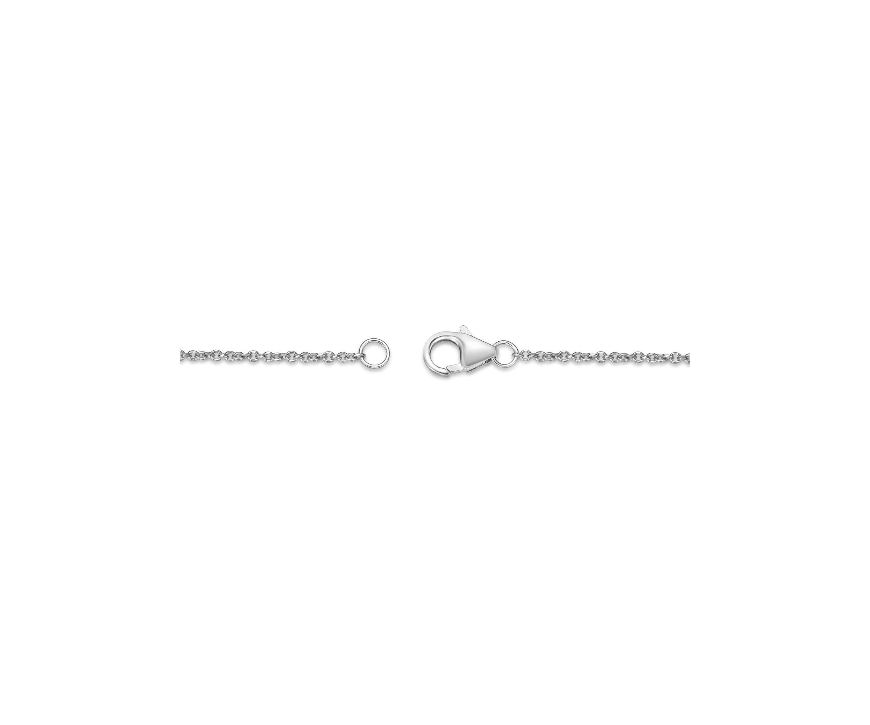 1/2 ct. t.w.  Topaz Necklace in Sterling Silver