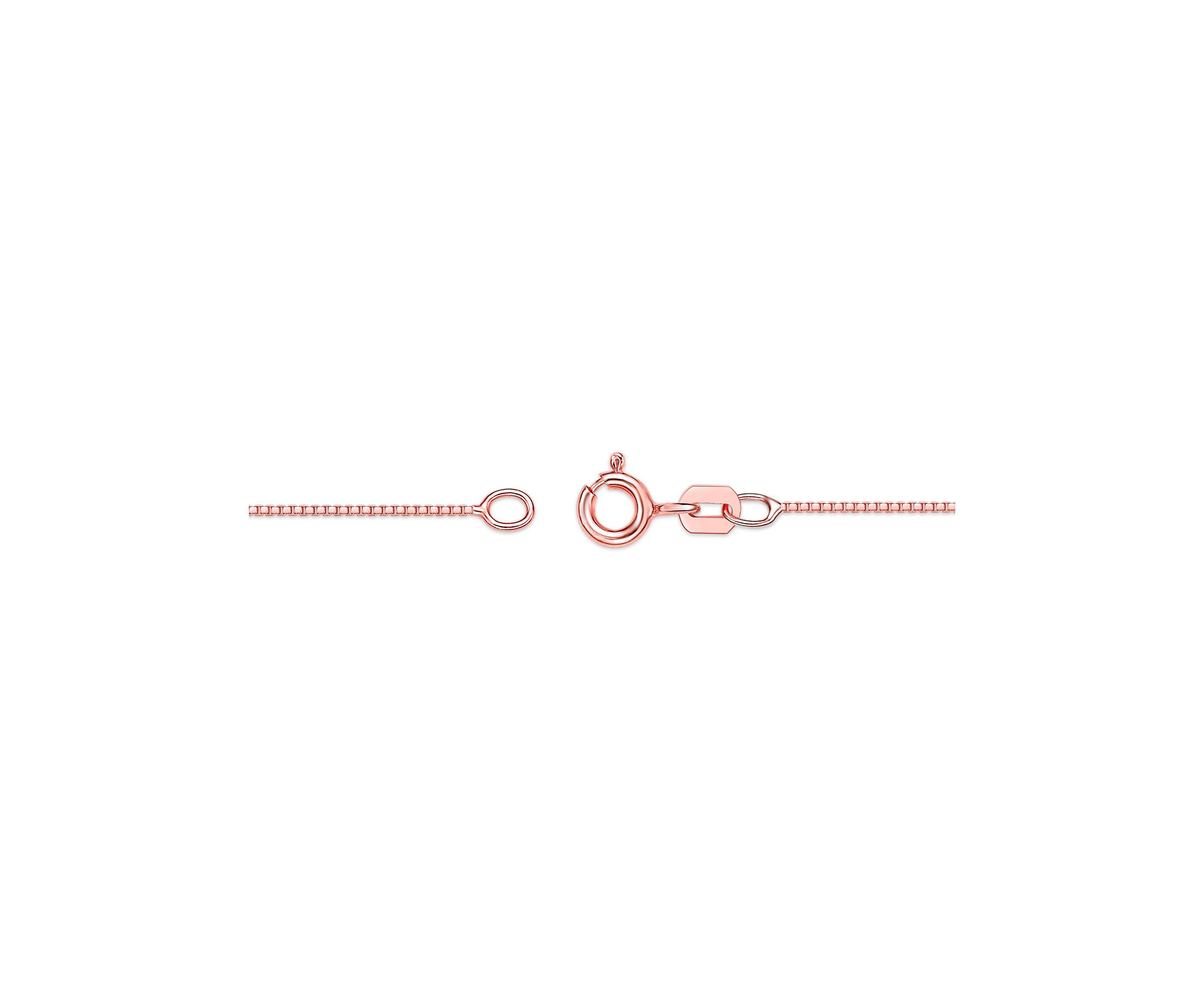 5/8 ct. t.w. Ruby and 1/6 ct. t.w. Diamond Pendant Necklace in 10K Rose Gold