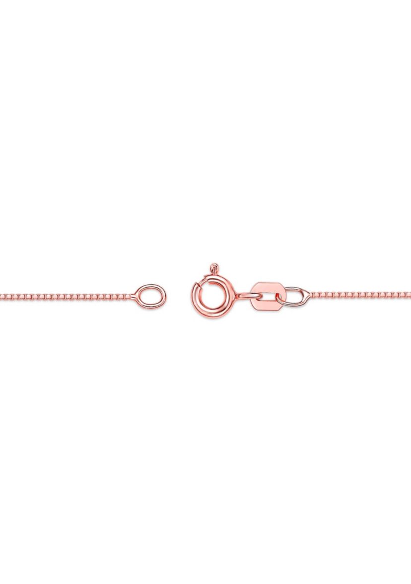 5/8 ct. t.w. Ruby and 1/6 ct. t.w. Diamond Pendant Necklace in 10K Rose Gold