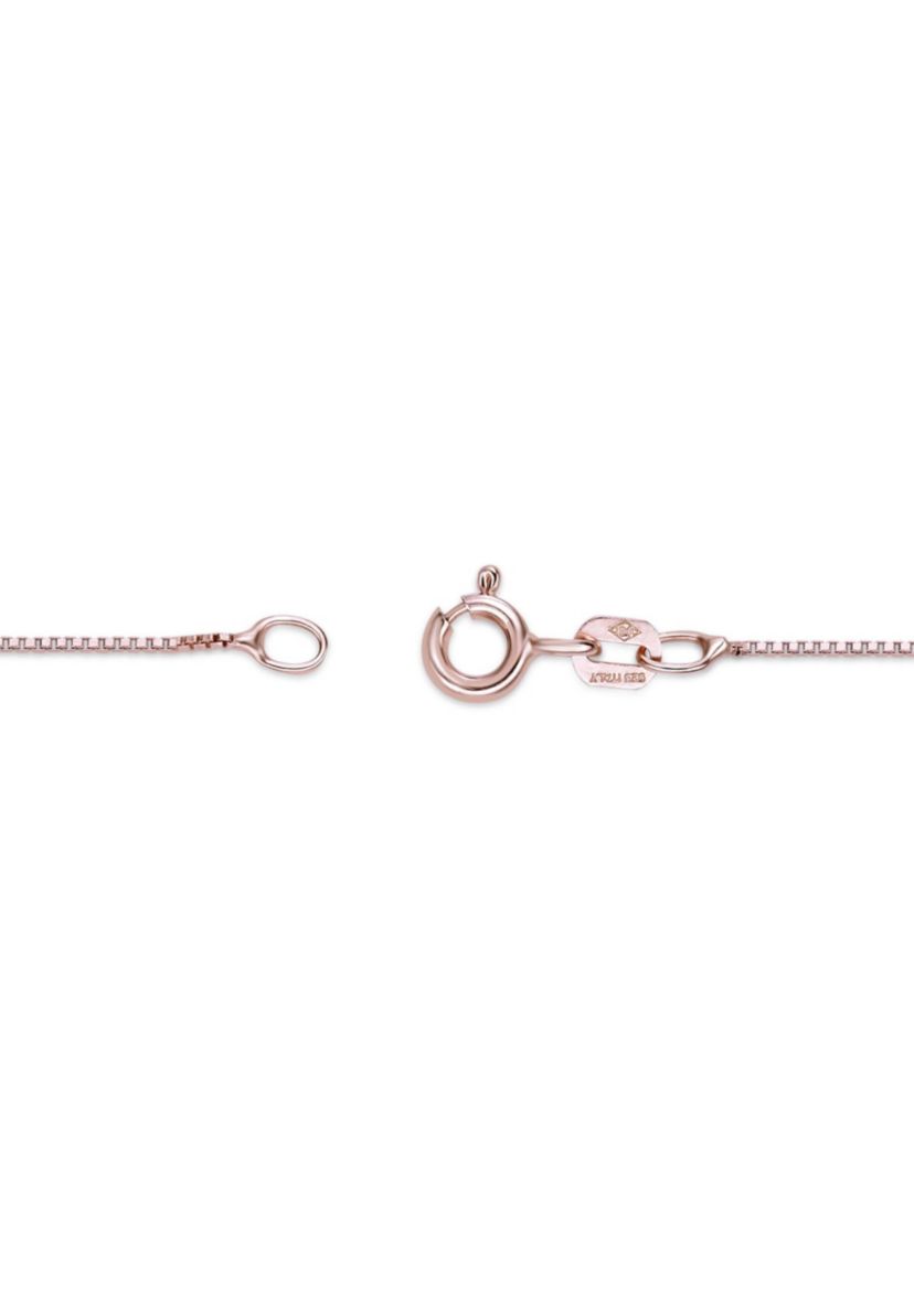 1 ct. t.w.Amethyst Pendant Necklace in 2 Micron Rose Gold Plated Sterling Silver