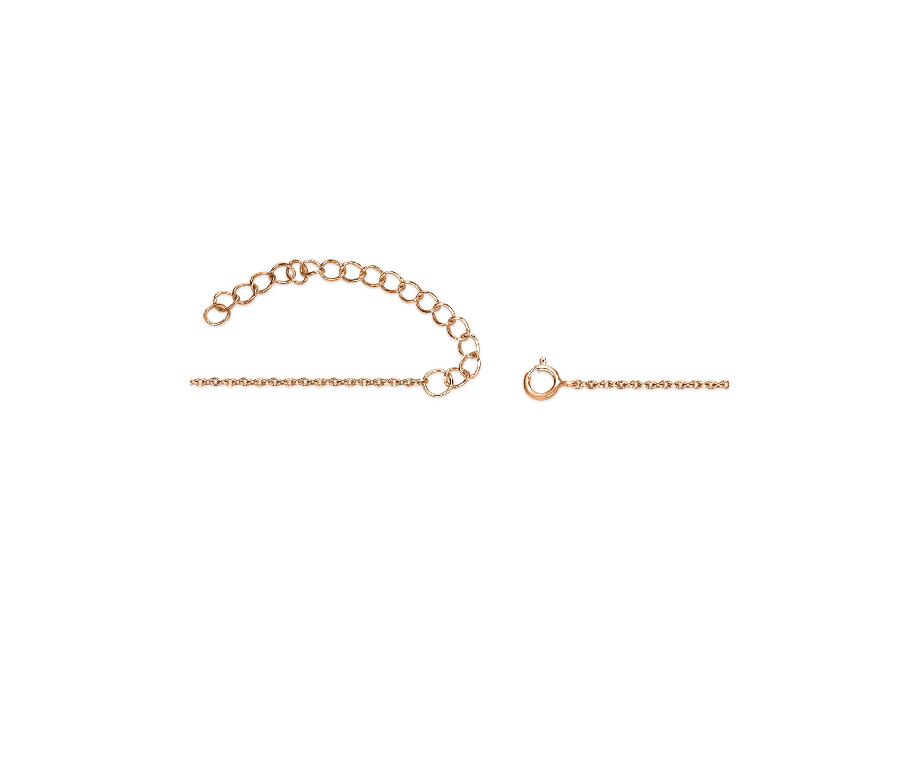 Lab Created 2 3/8 ct. t.w. Created Ruby Pendant Necklace in 2 Micron Rose Gold Plated Sterling Silver