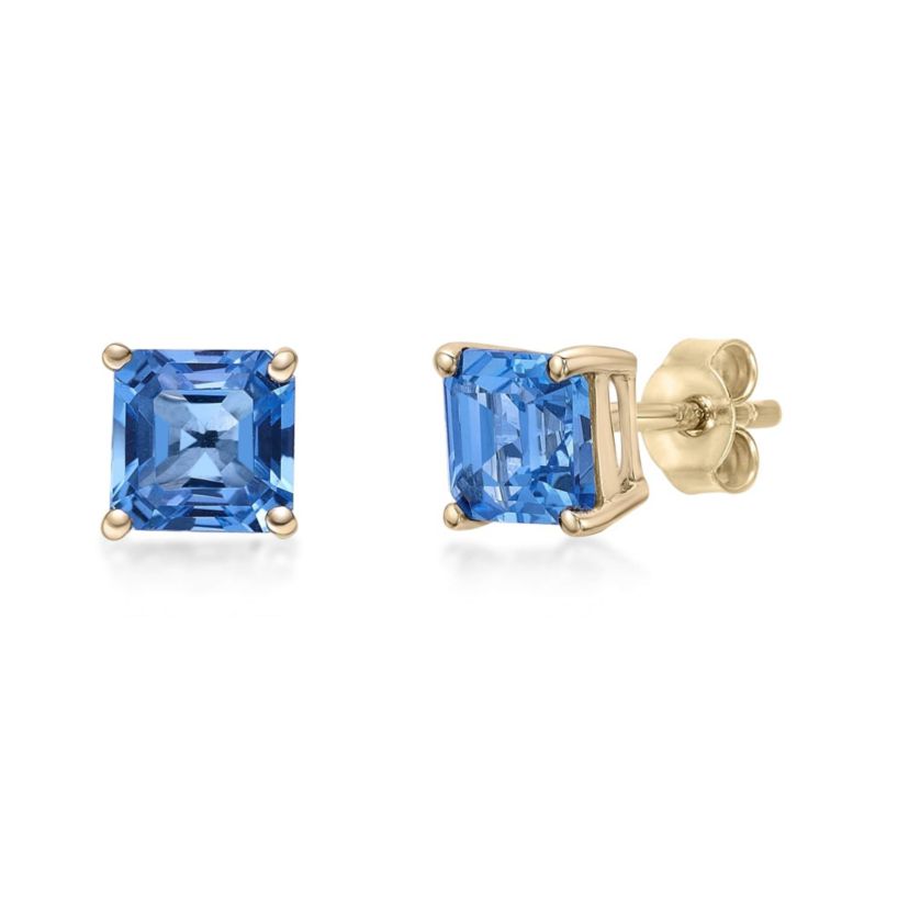 1.76 ct. t.w. ISQA Swiss Blue Topaz Earrings in 10K Gold