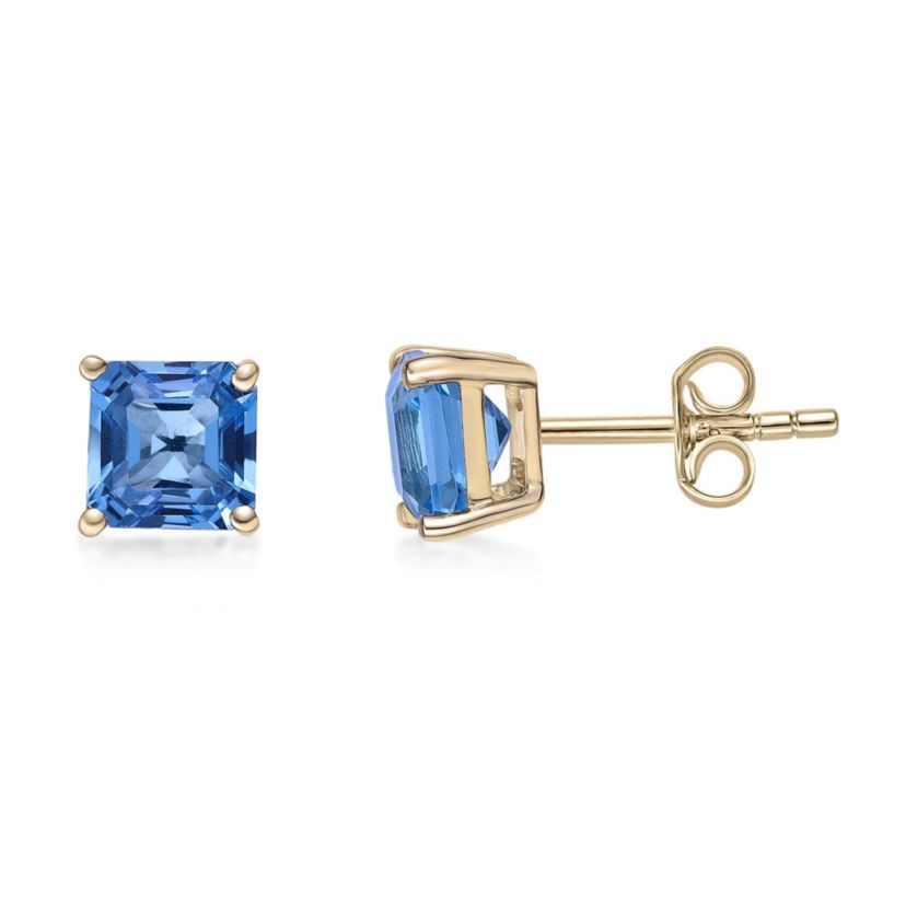 1.76 ct. t.w. ISQA Swiss Blue Topaz Earrings in 10K Gold