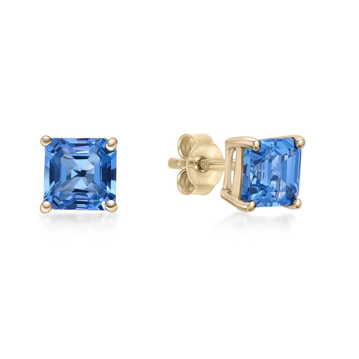 1.76 ct. t.w. ISQA Swiss Blue Topaz Earrings in 10K Gold