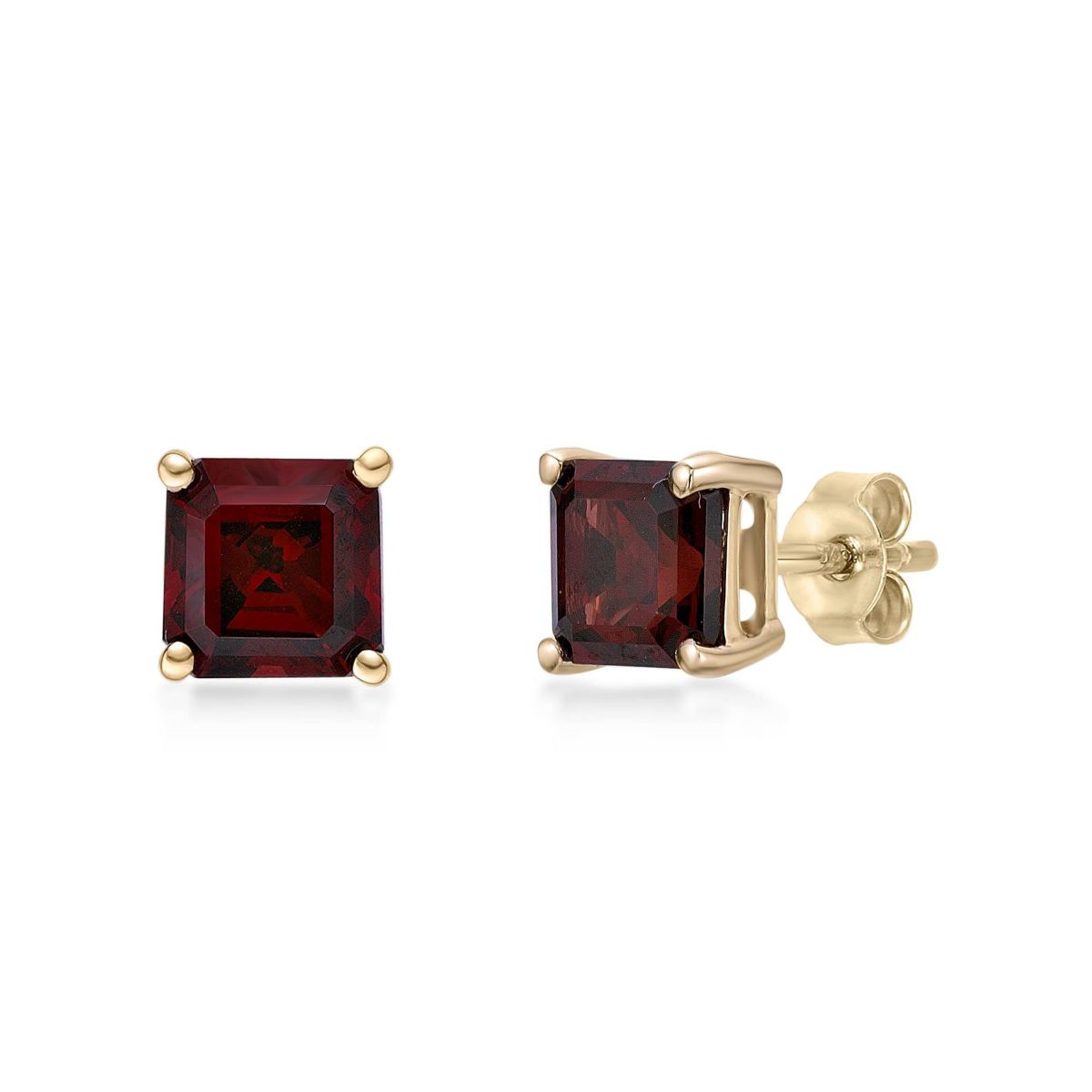 1.62 ct. t.w. Garnet Earrings in 10K Gold