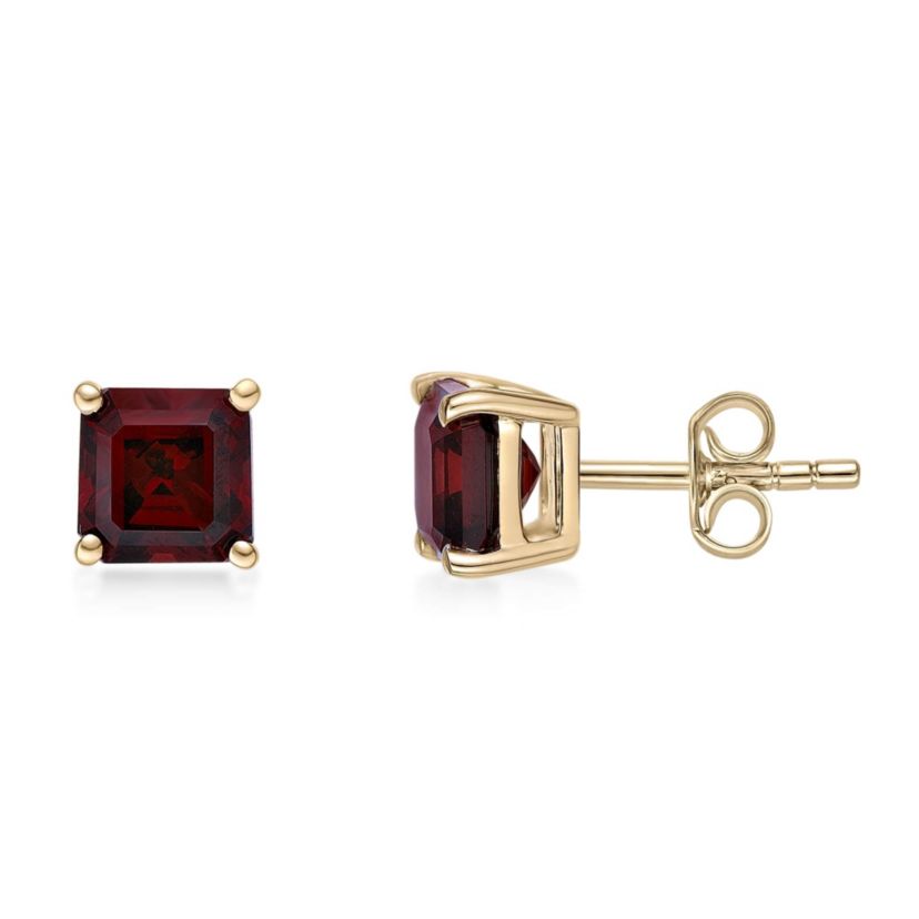 1.62 ct. t.w. Garnet Earrings in 10K Gold