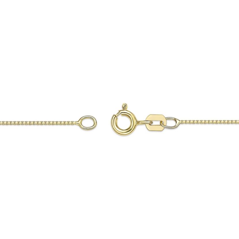 1.76 ct. t.w. Black Onyx and 0.2 ct. t.w. Created White Sapphire Pendant Necklace in 10K Gold