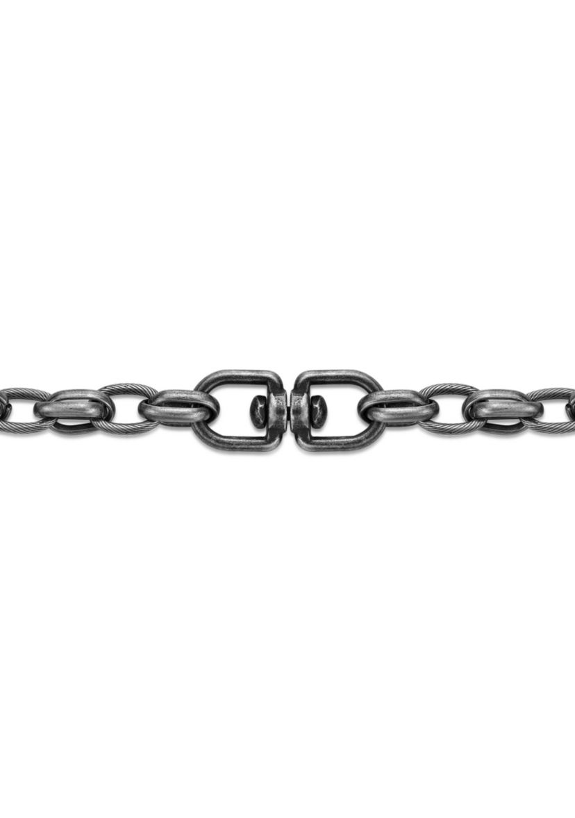 Stainless Steel Bracelet with  Antique Black Ip