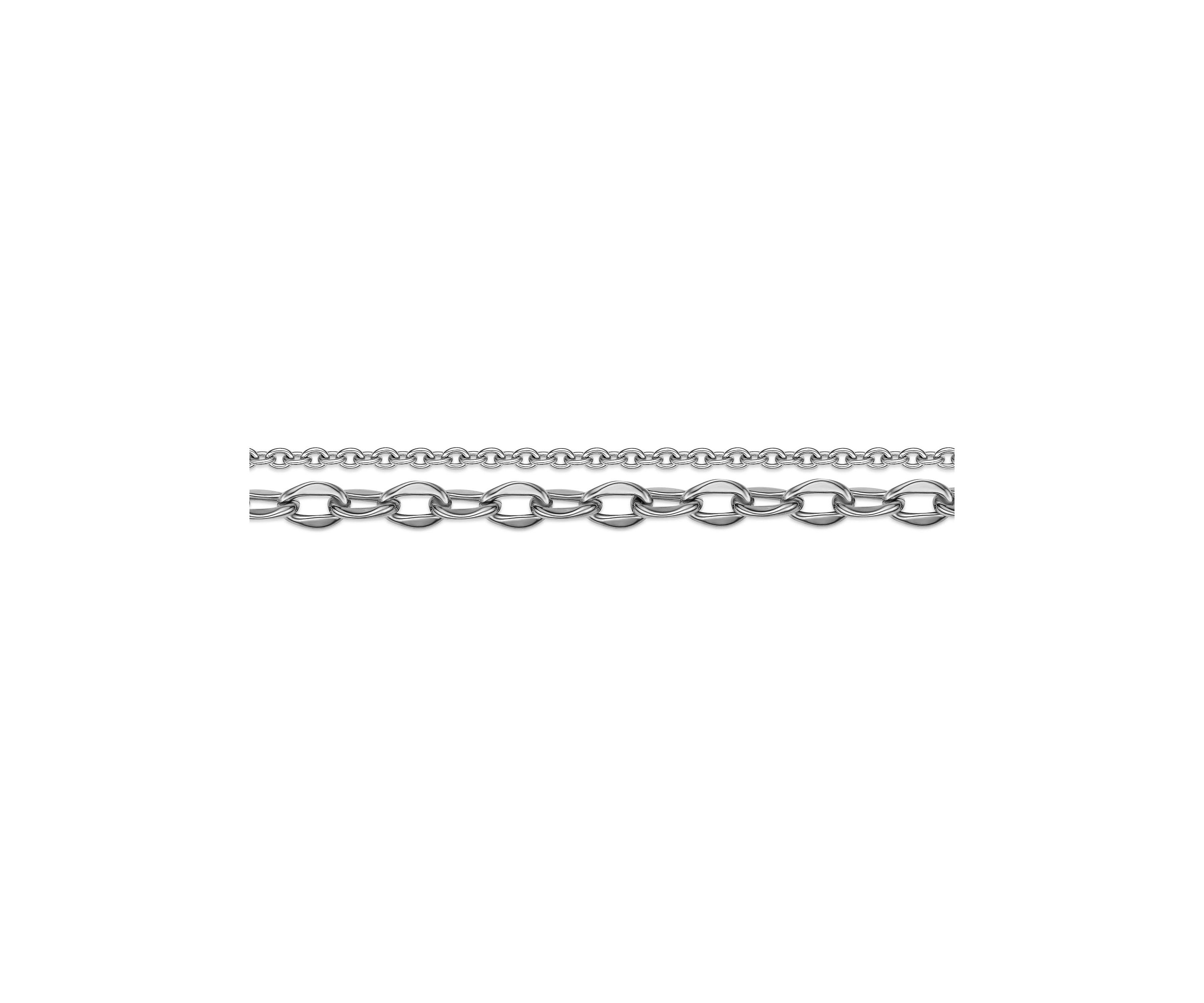 Stainless Steel Layered Chain Necklace