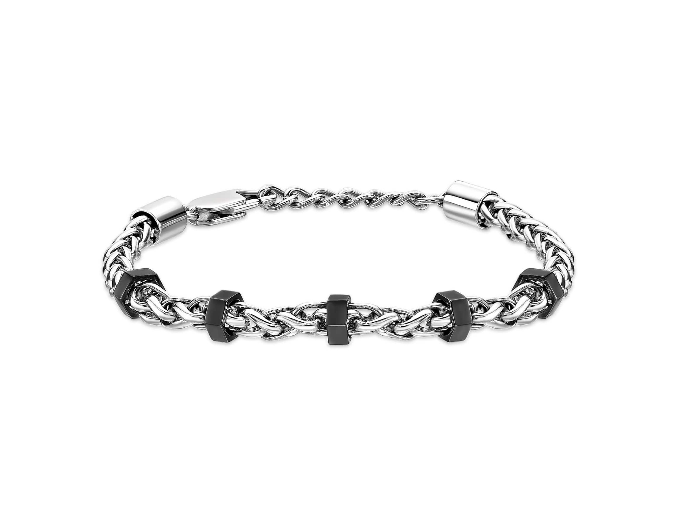 Stainless Steel Wheat Chain Bracelet
