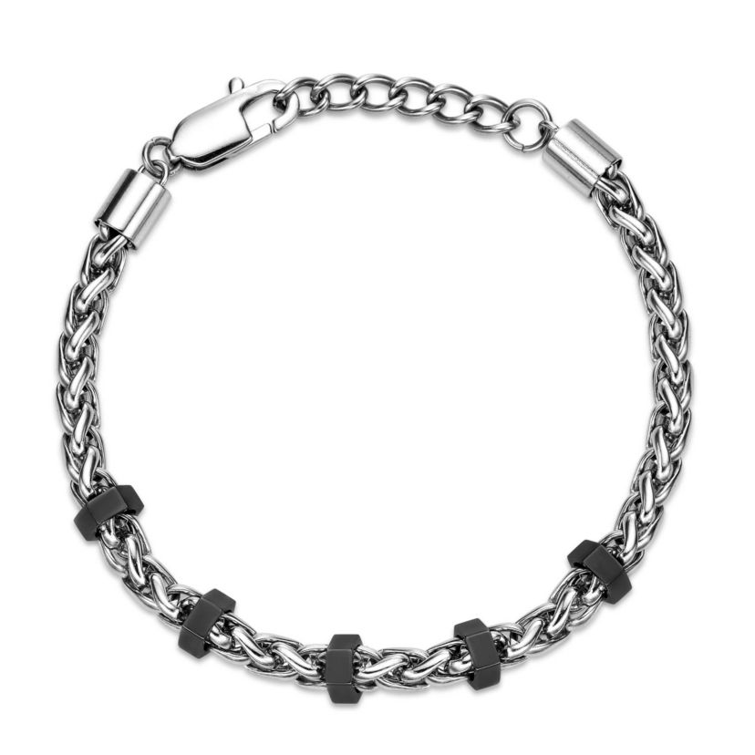 Stainless Steel Wheat Chain Bracelet