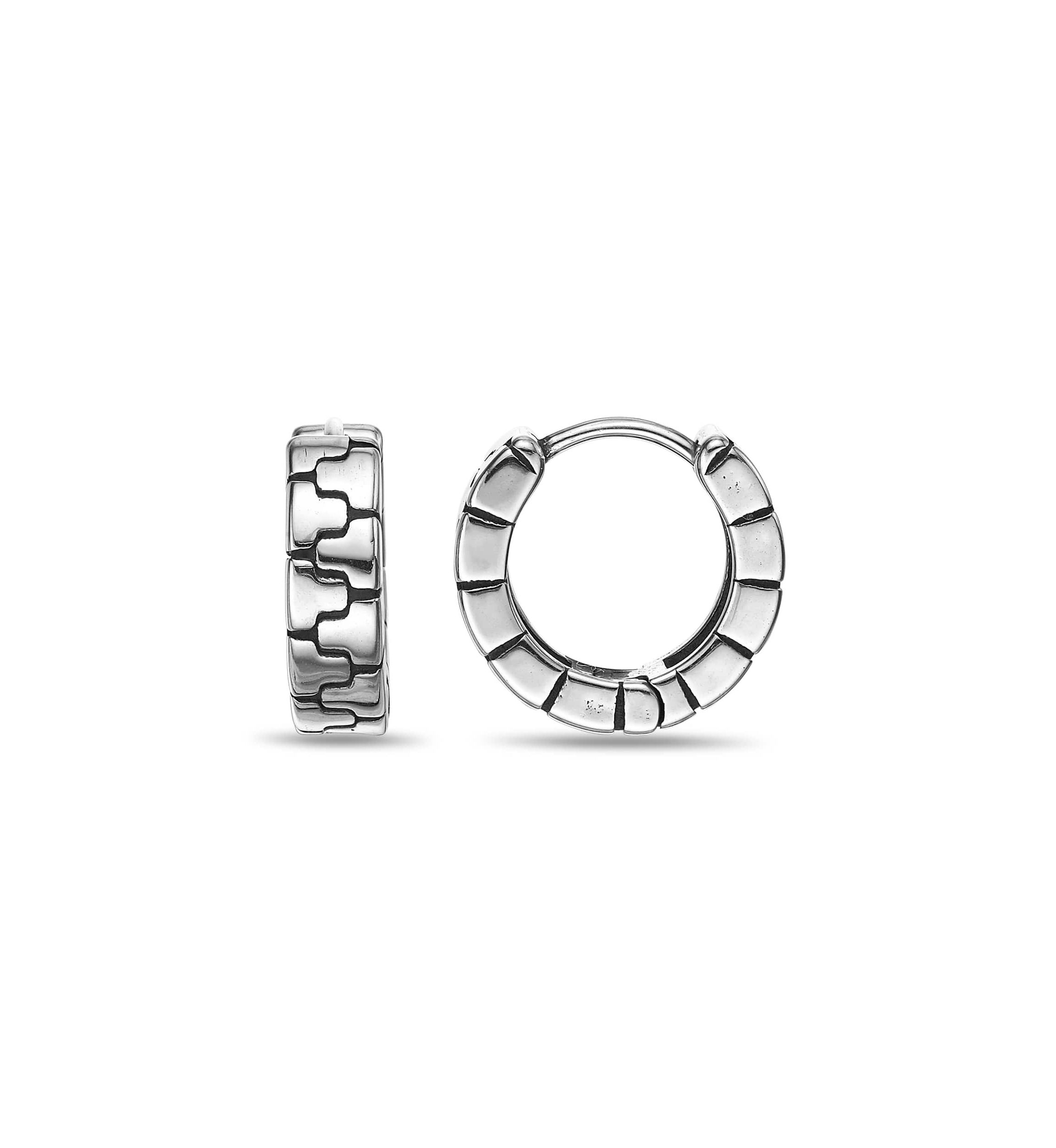 Hoop Earrings in Stainless Steel