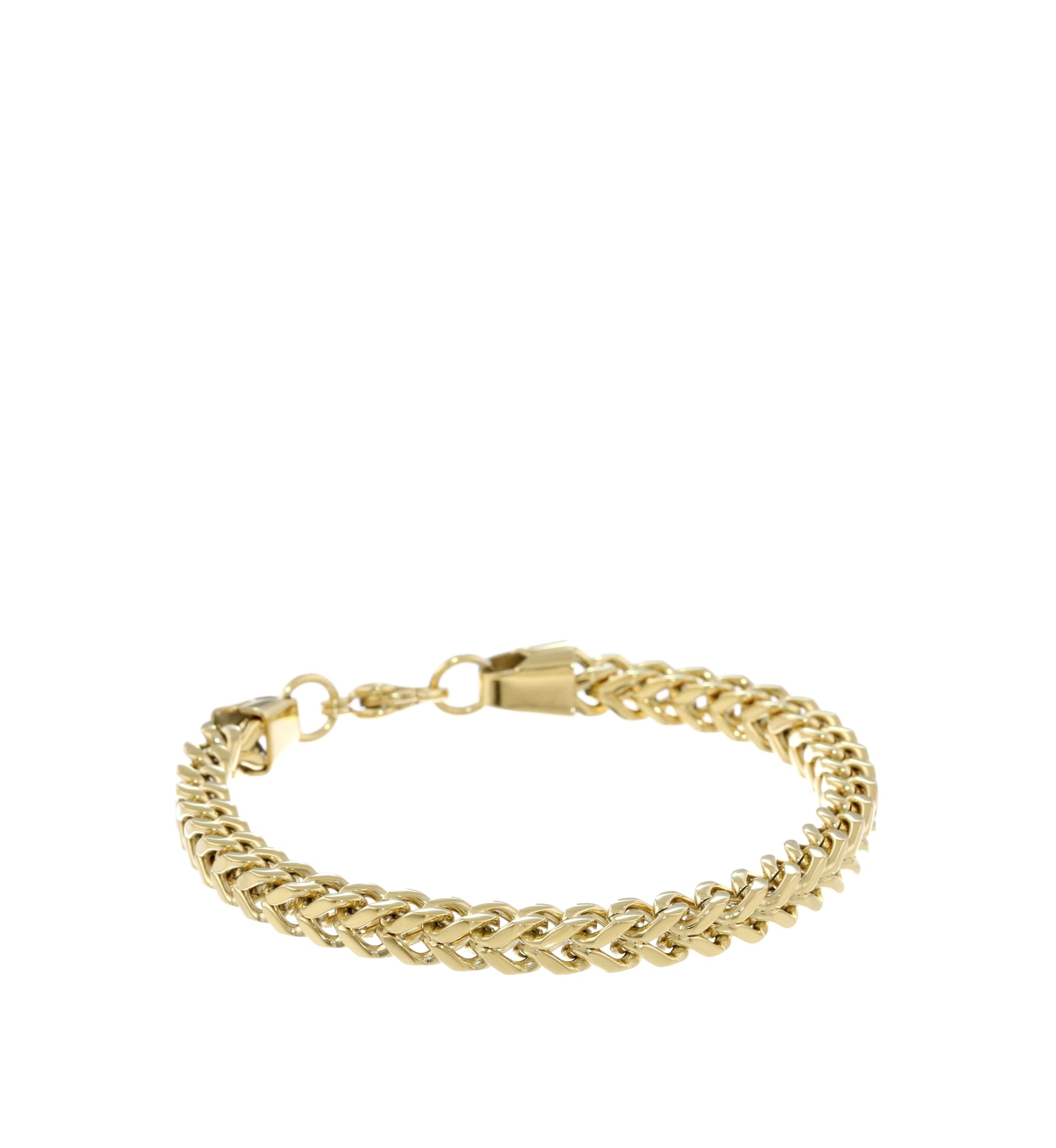 Stainless Steel Fox Tail Chain with 10 Inch Whole Gip