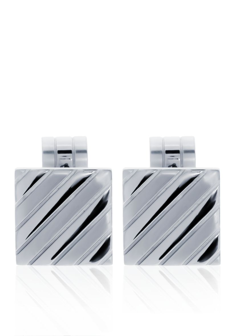 Mens Stainless Steel Cufflinks