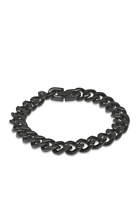 Belk & Co. Mens Stainless Steel Chain Bracelet
