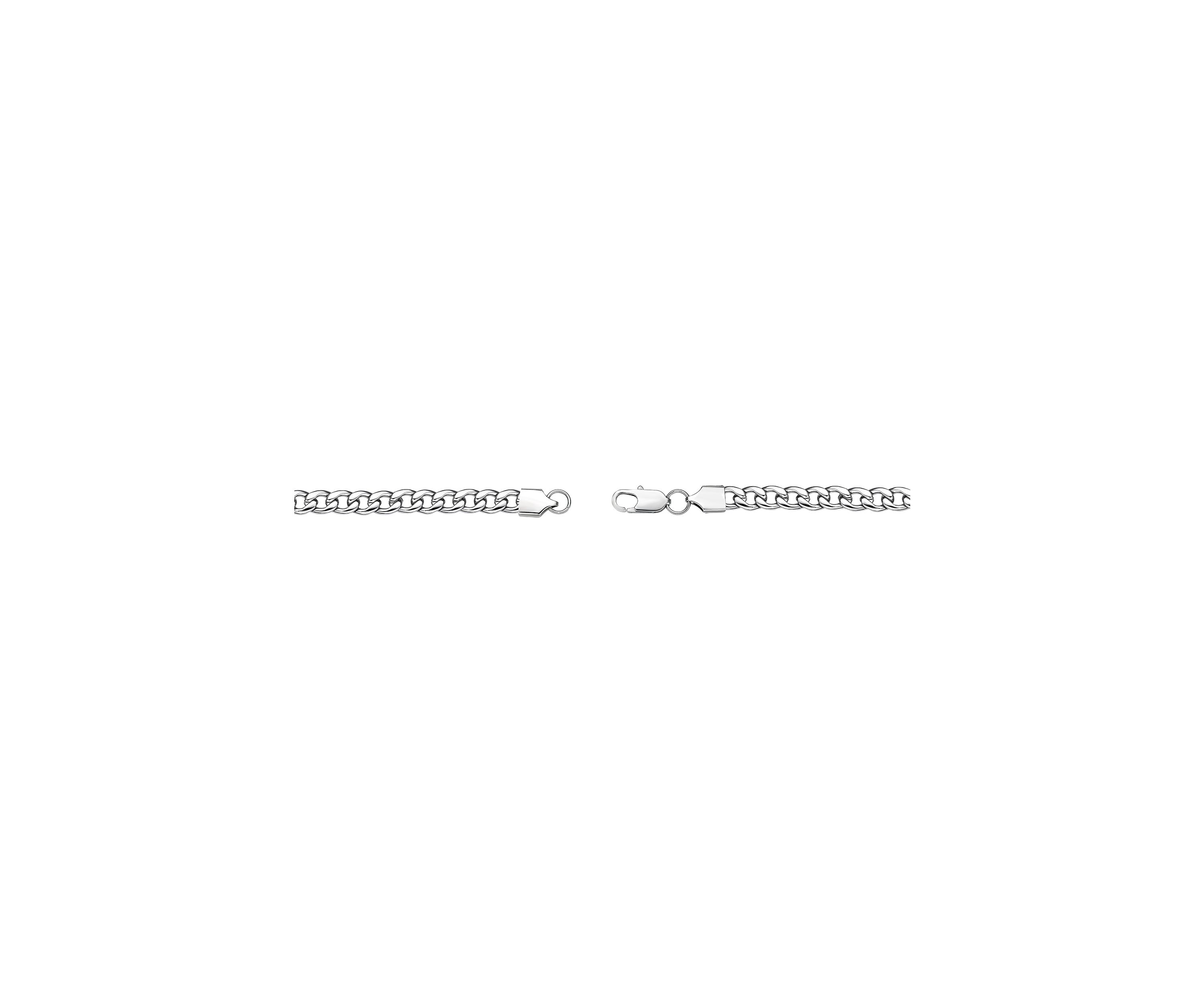 Stainless Steel 7.5 Millimeter Rolo Chain Necklace, 22 Inch