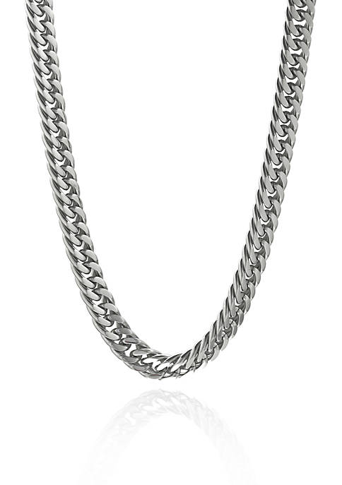 Belk & Co. Mens Stainless Steel Necklace