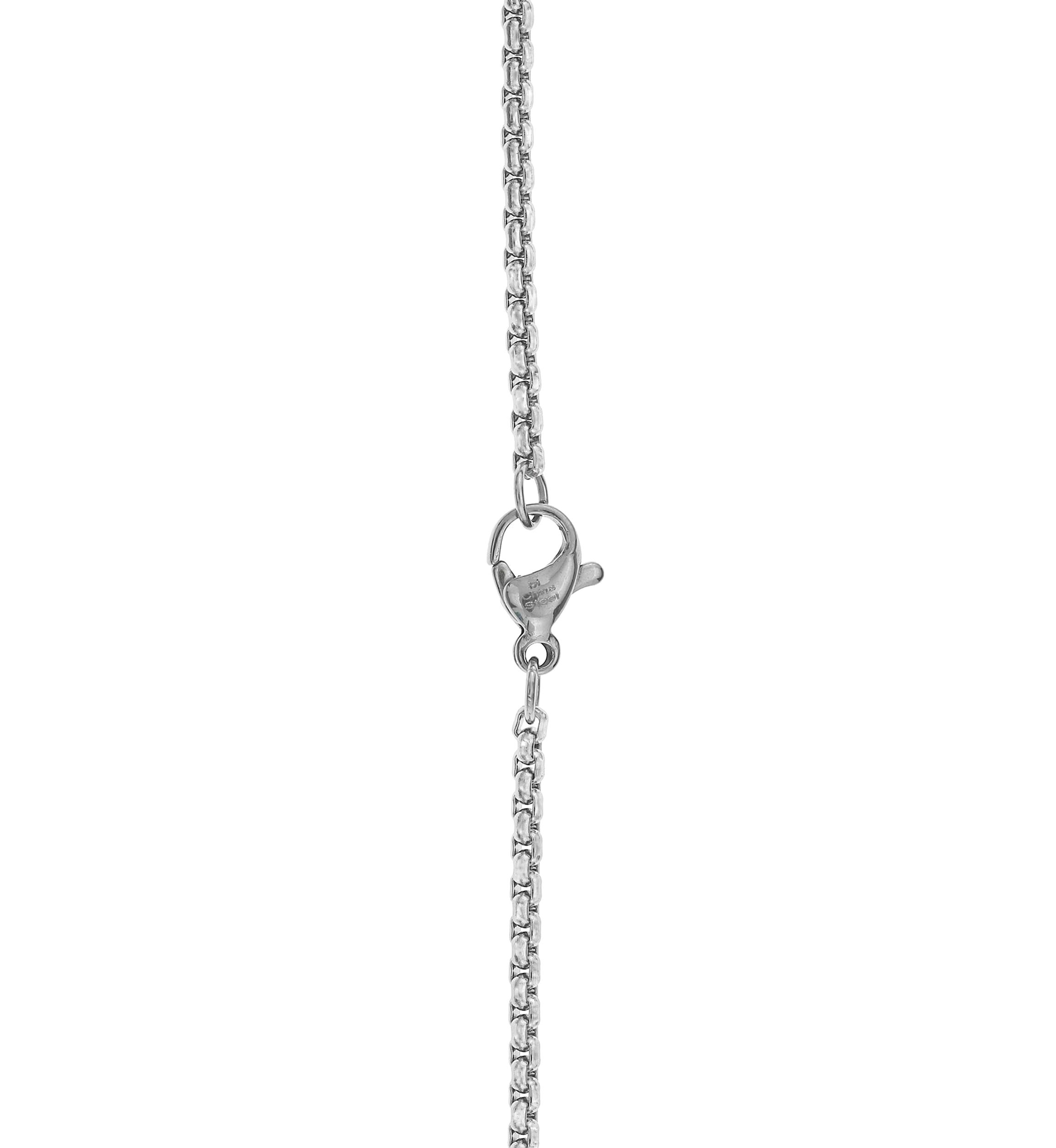 Mens Stainless Steel Anchor Pendant