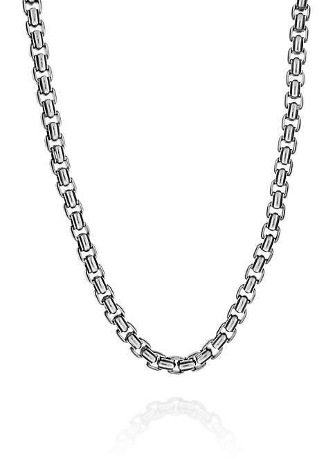 Belk & Co. Mens Stainless Steel Chain Necklace