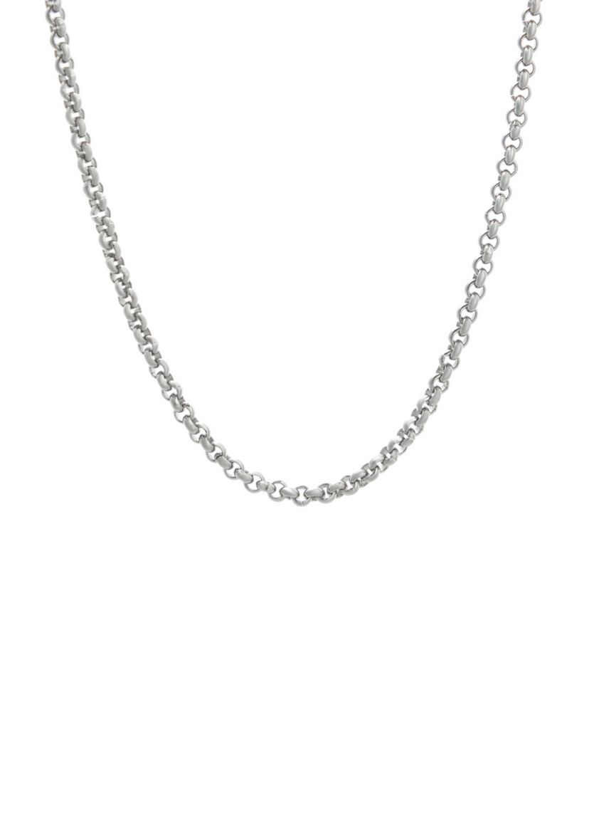 Stainless Steel 3MM Rolo Chain Necklace