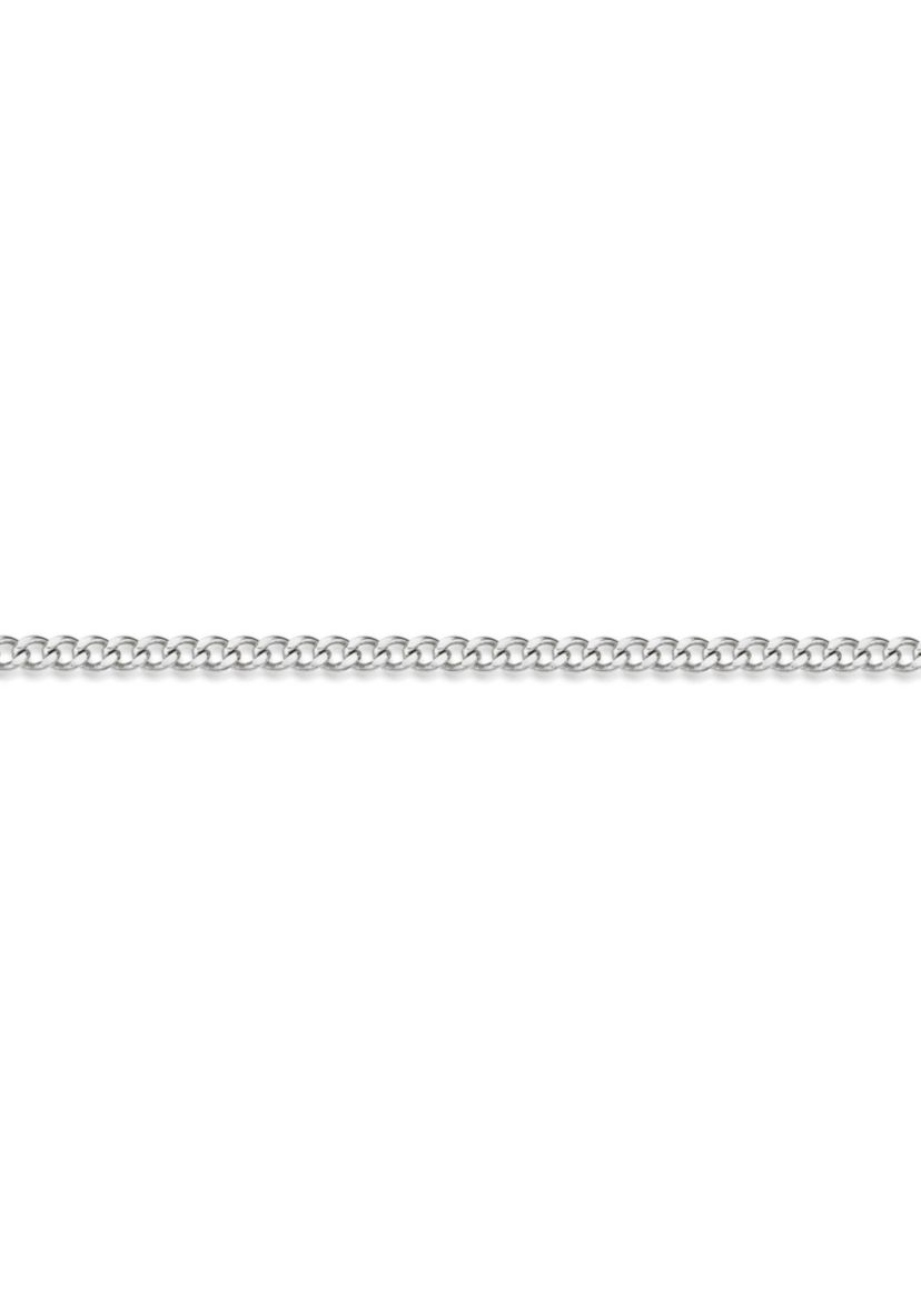 Stainless Steel 2MM Curb Chain Necklace, 20" Length