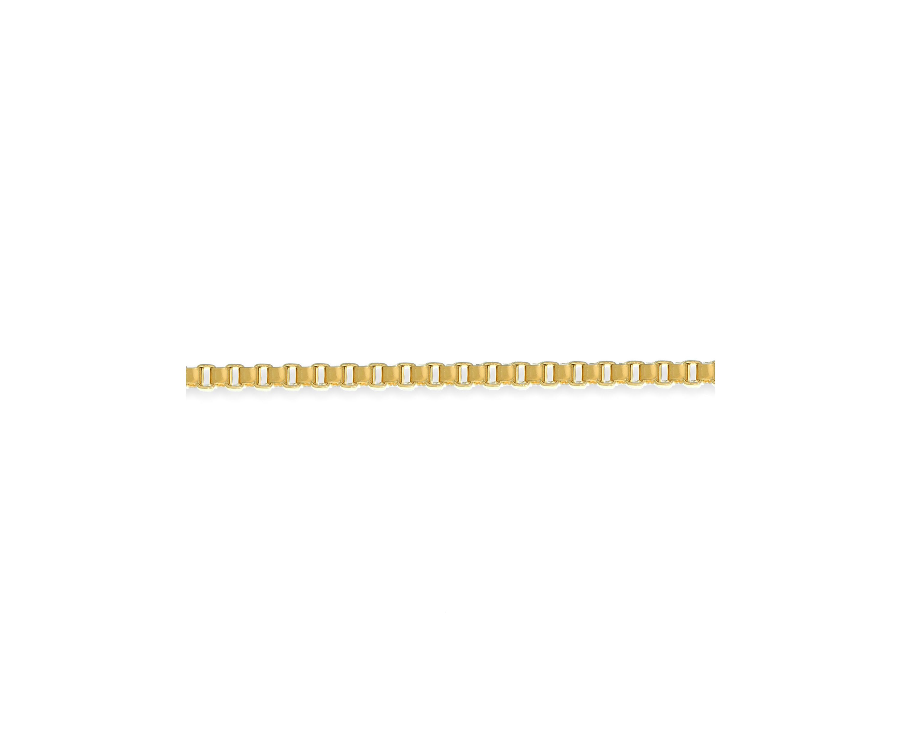 Stainless Steel 2MM Box Chain Necklace, 24” Length