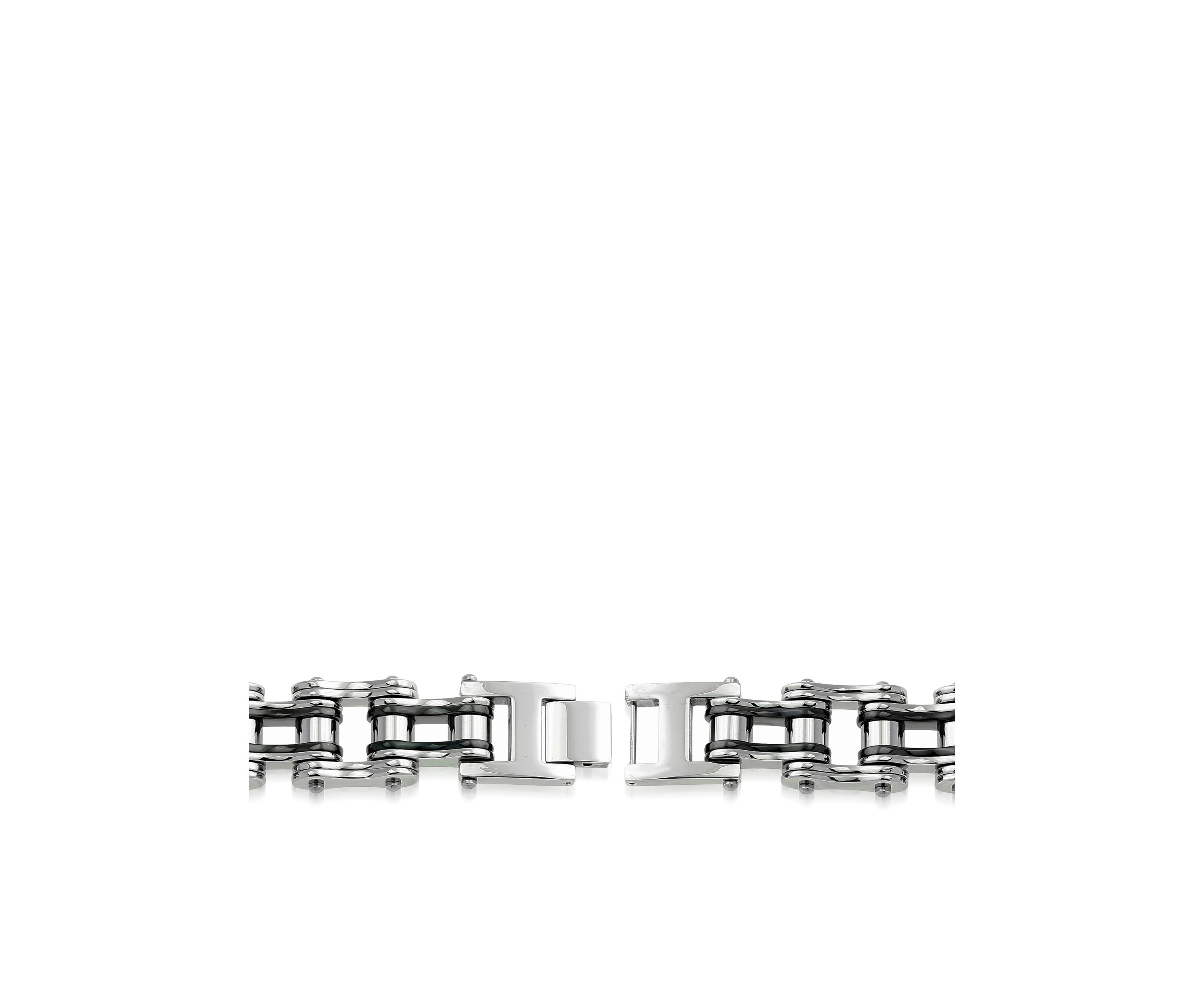 Mens Stainless Steel Motorcycle Chain Bracelet