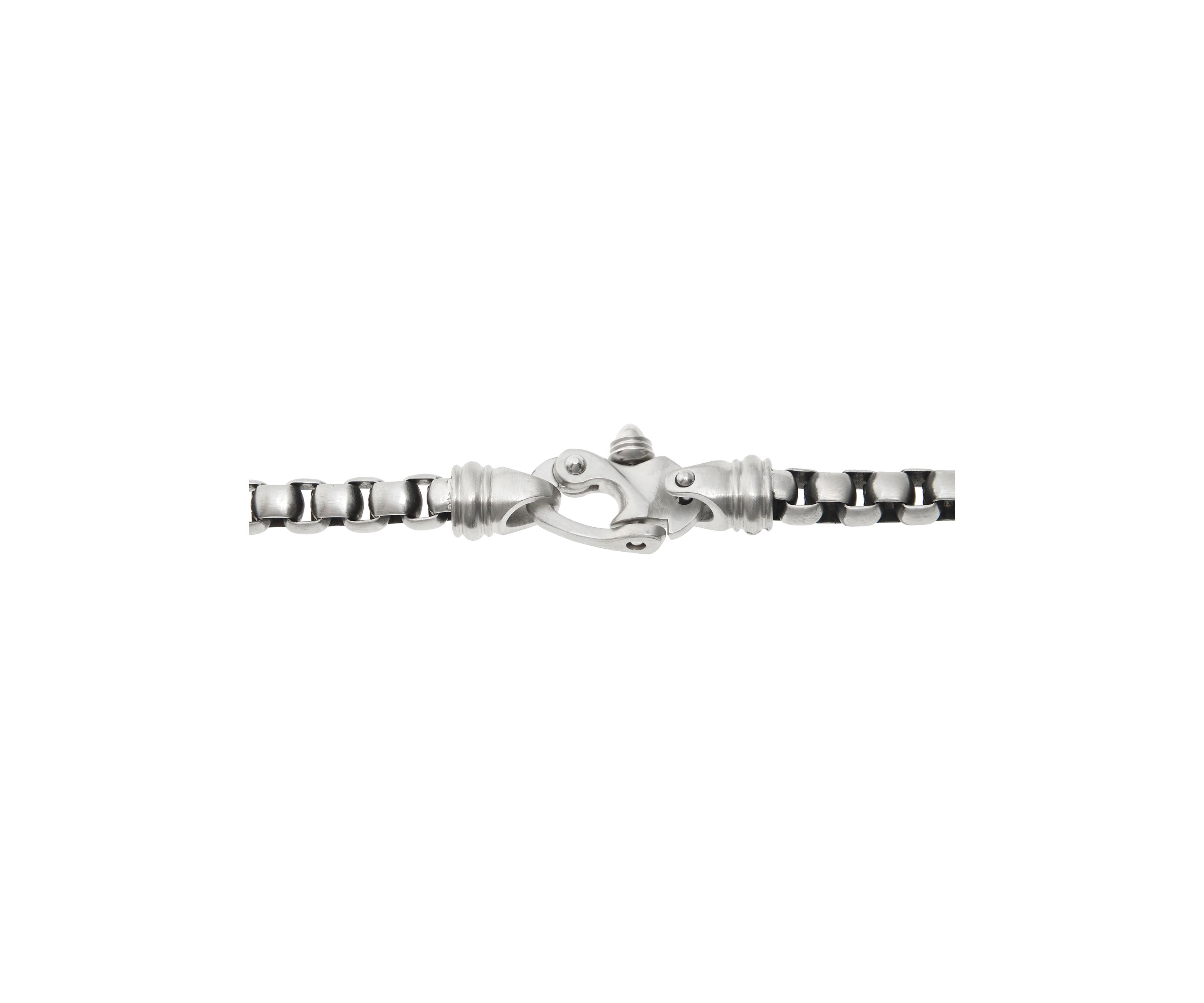 Mens Stainless Steel Link Necklace