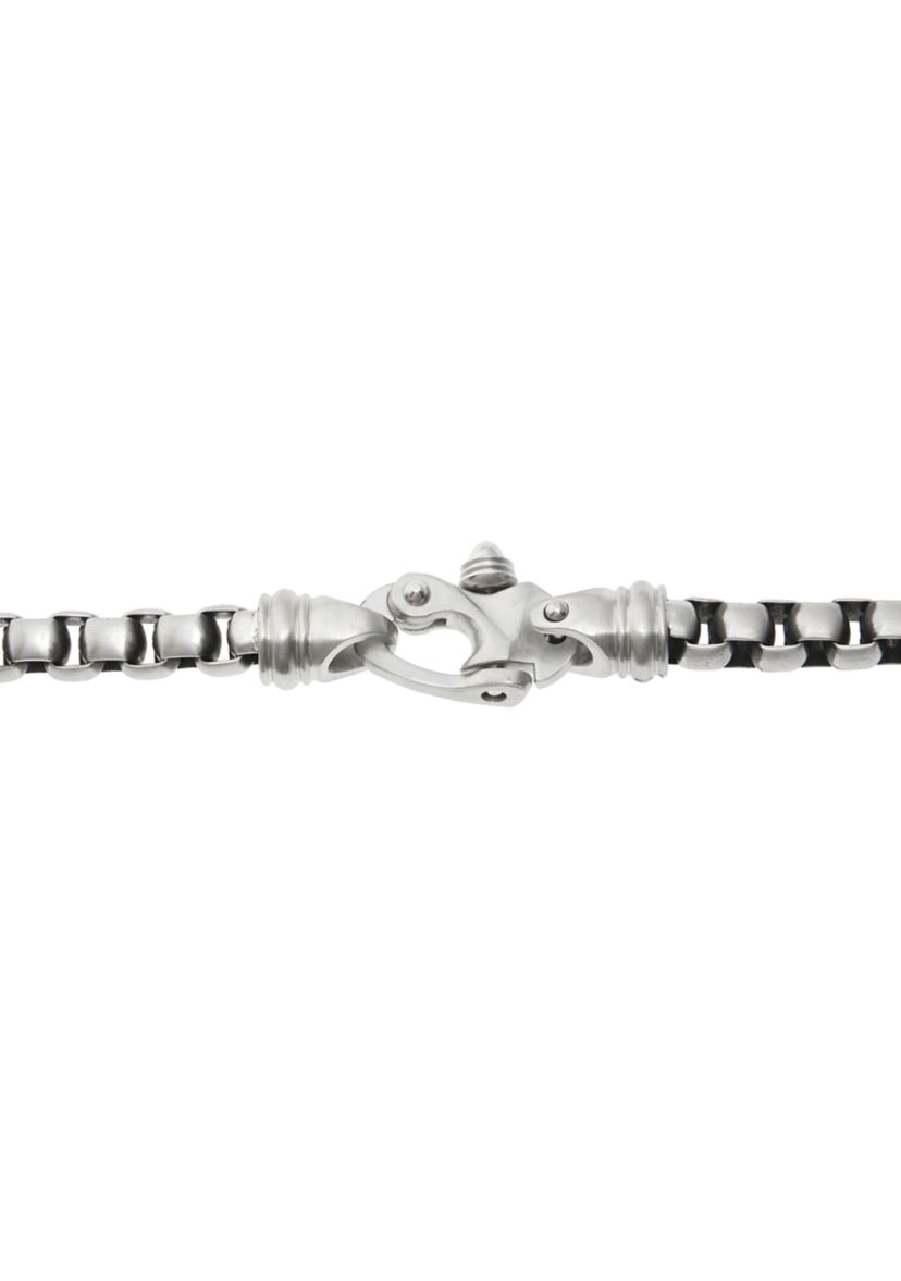 Mens Stainless Steel Link Necklace