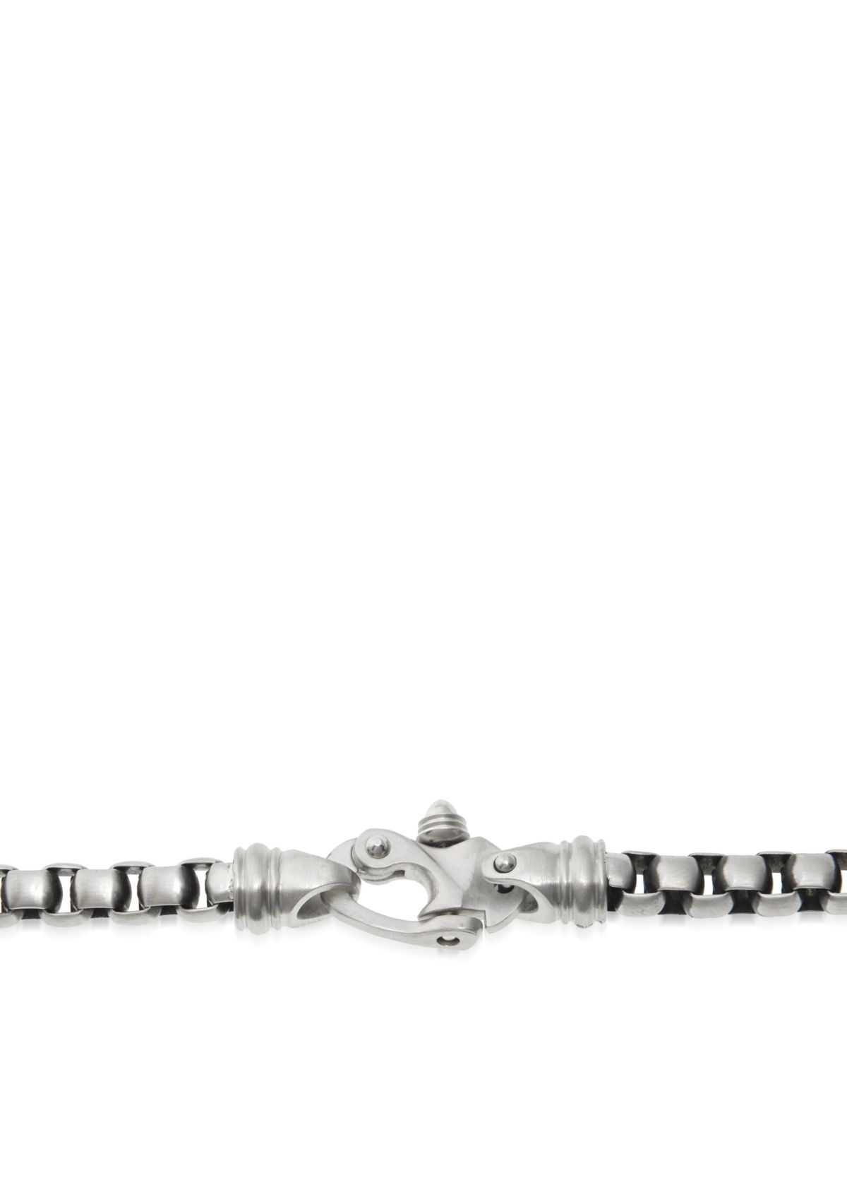 Mens Stainless Steel Bracelet with Satin Finish