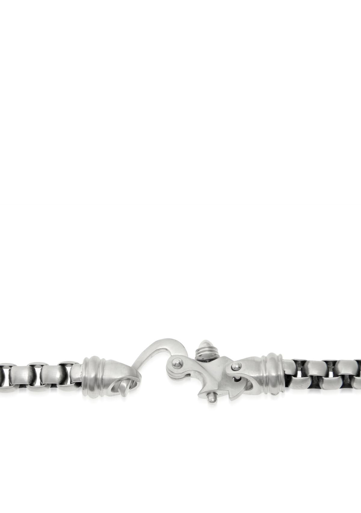 Mens Stainless Steel Bracelet with Satin Finish