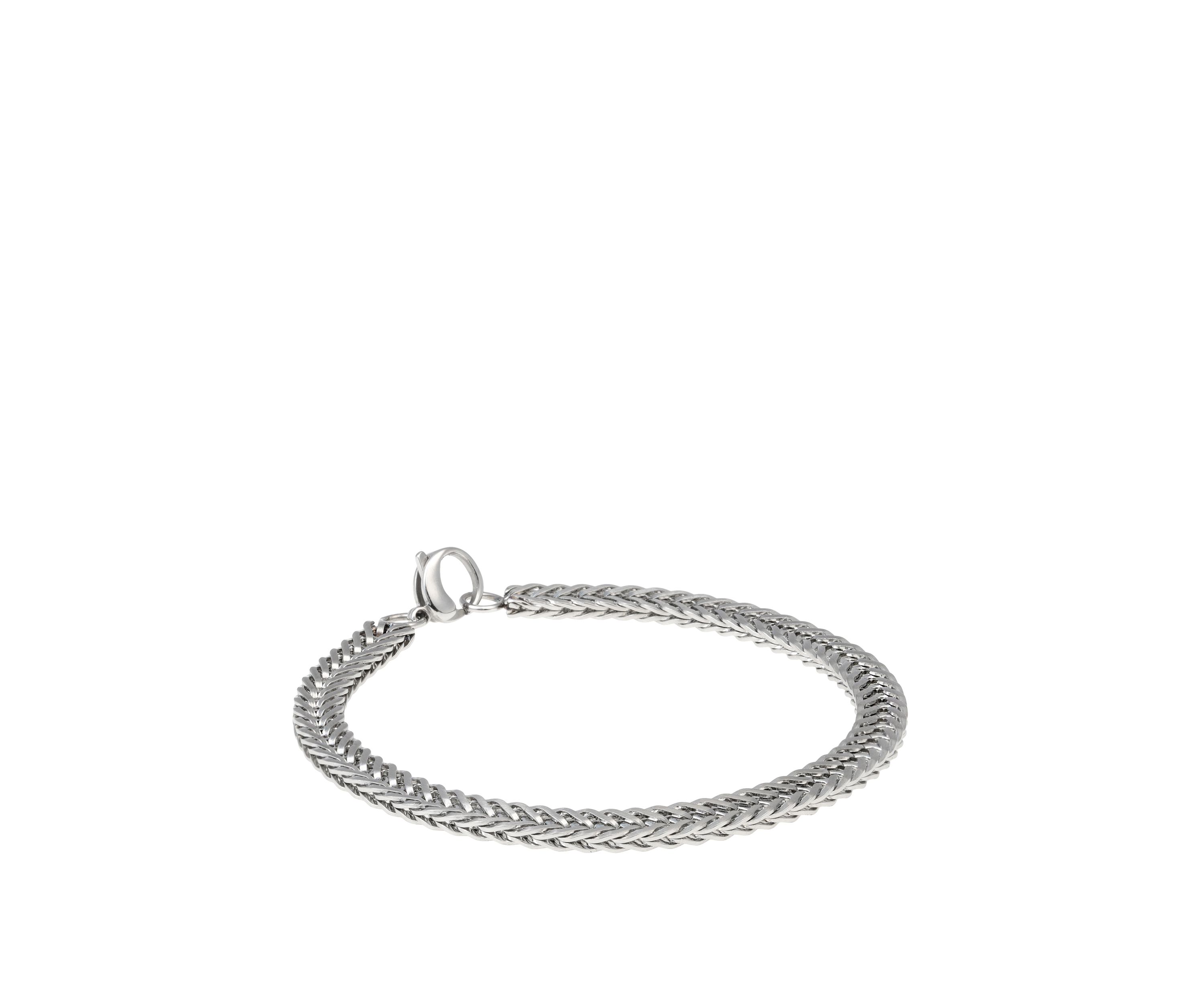 8.5 Inch Stainless Steel Bracelet with Matte Finish