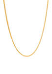 24 Inch Stainless 2.5 Millimeter Franco Necklace with Whole GIP