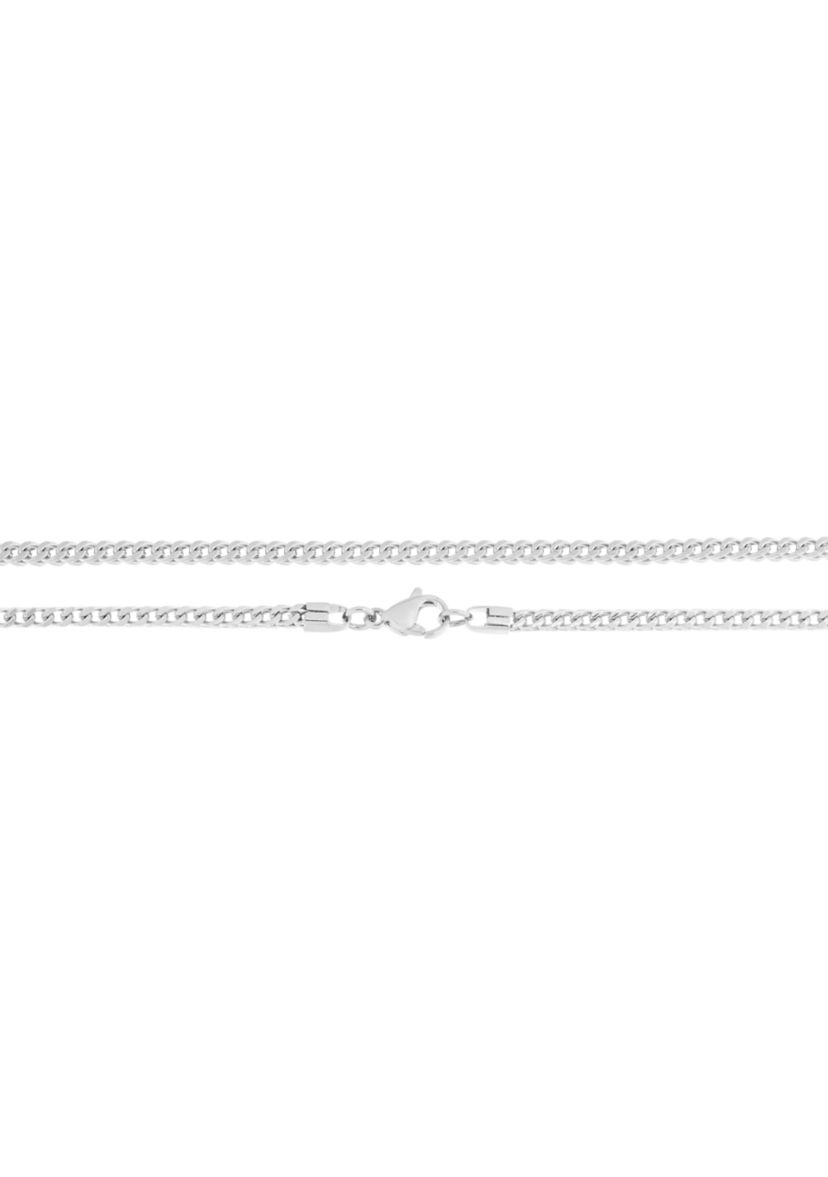 Stainless Steel 2.5 Millimeter Franco Chain Necklace