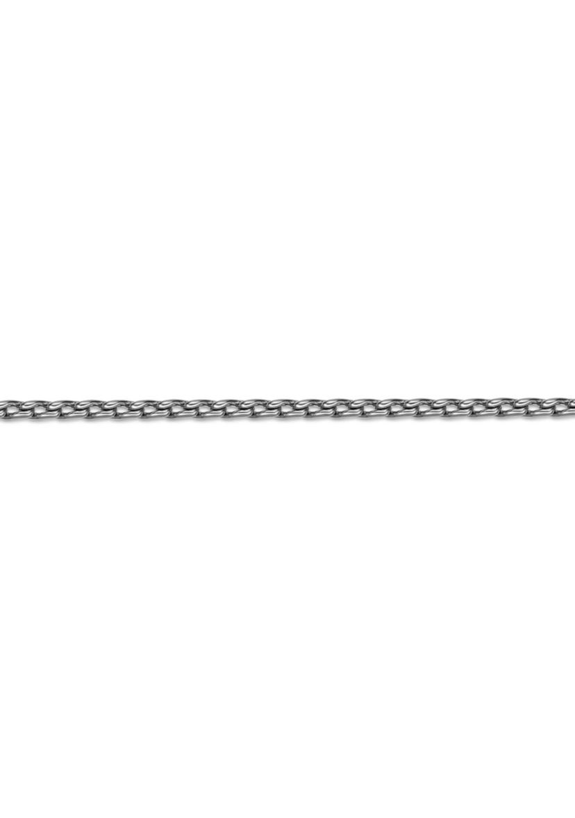 Stainless Steel 3MM Twist Link  Chain Bracelet with Push Lock, 9"