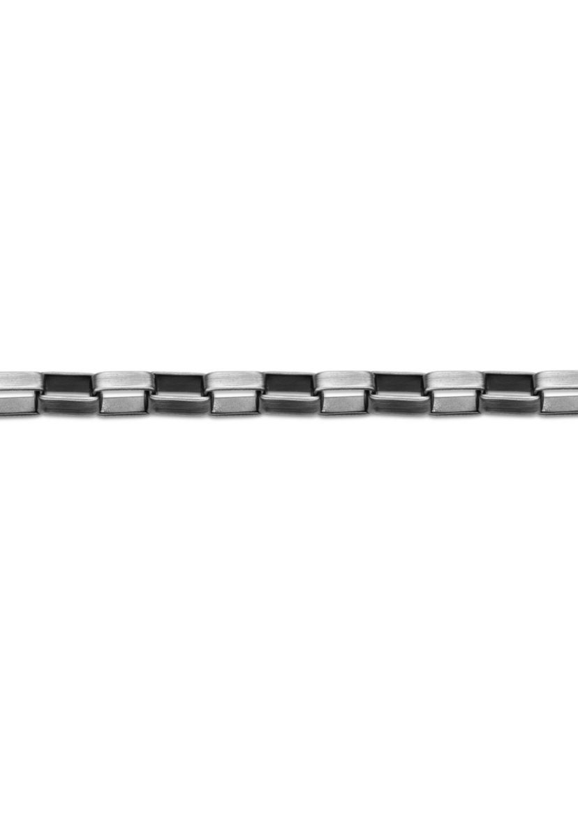 Stainless Steel 5MM Link Chain Necklace with Gun Metal Gray Finish, 24" Length