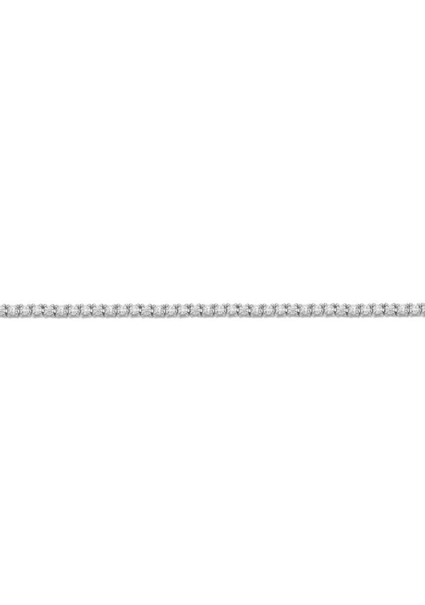 Lab Created 3 ct. TDW Lab Grown Diamond Bracelet in Sterling Silver
