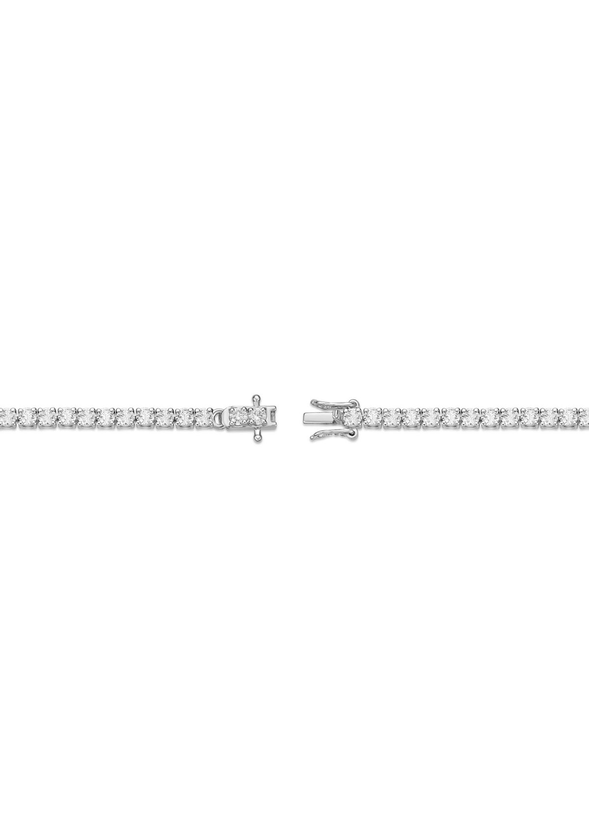 Lab Created 6 ct. TDW Lab Grown Diamond Bracelet in Sterling Silver